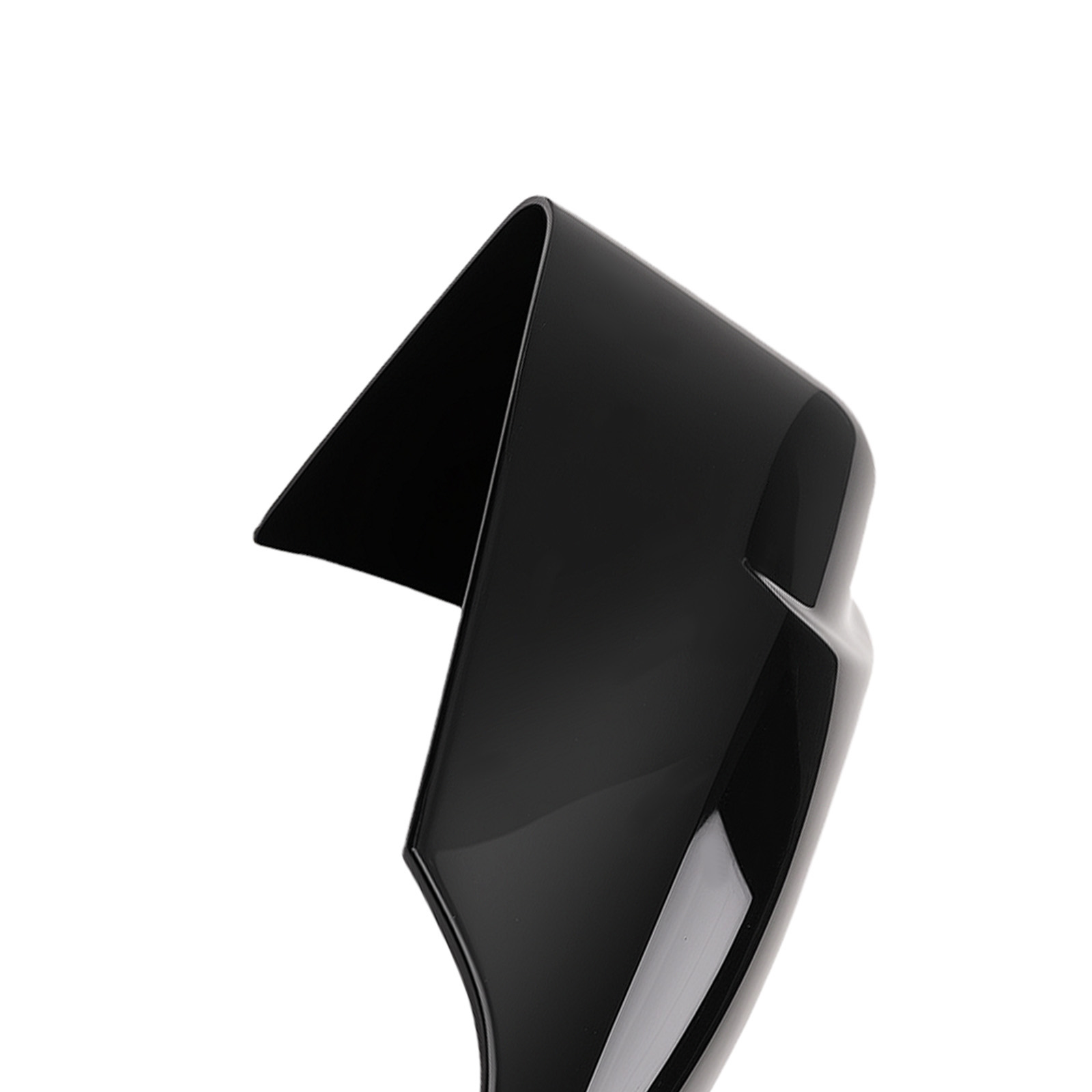 Door Mirror Cap Shield for Toyota Corolla/Levin 2014-18 Black ABS Plastic Front
