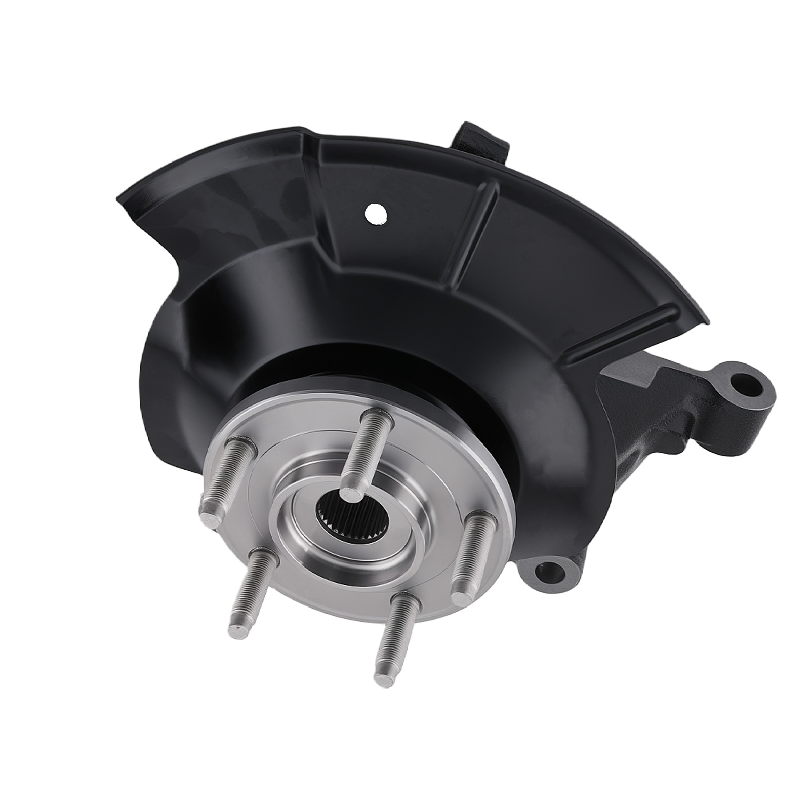 Front Steering Knuckles & Wheel Hub Bearings Assembly for Ford Edge 2007 - 2010