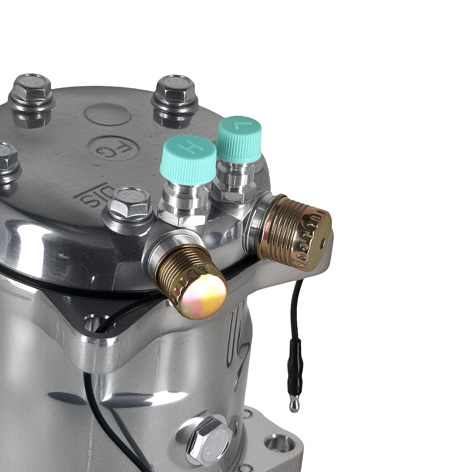 AC Compressor Assembly R134a For Sanden 5H14 508 8-Groove Belt 274147 CMU101