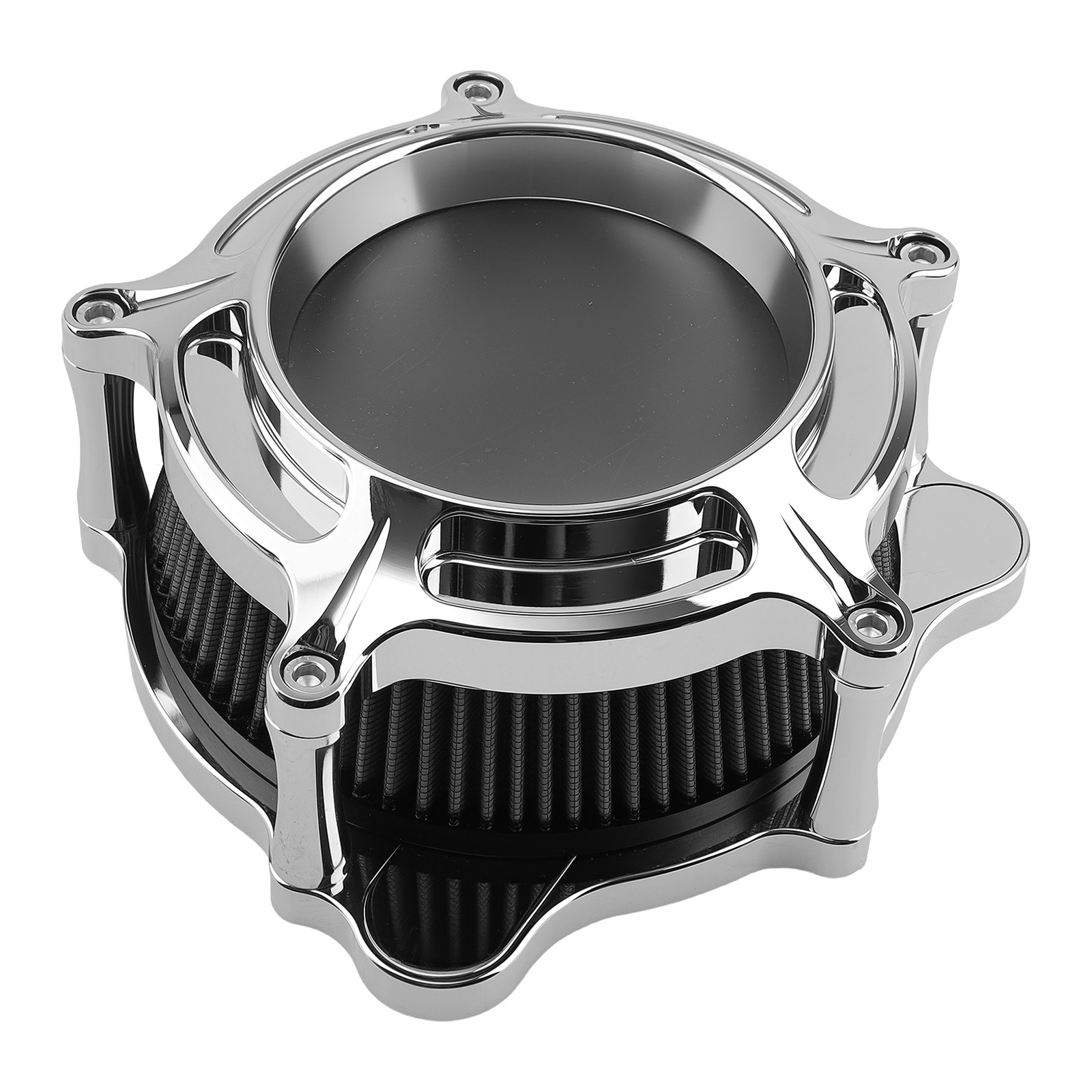 Billet Aluminum Air Cleaner for Harley Dyna Softail 2000-2017 Black
