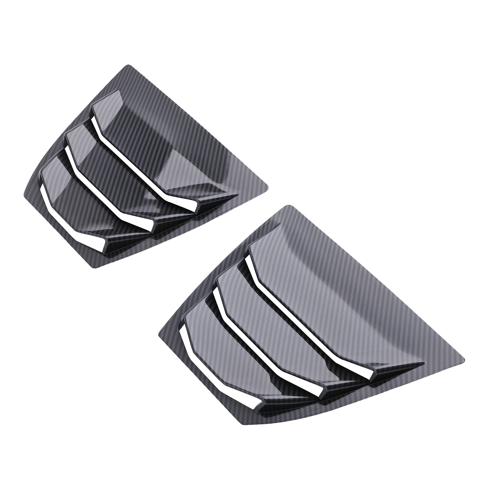 Side Window Louvers Cover for Mazda 3 Axela 2014-2018 Window ABS Plastic