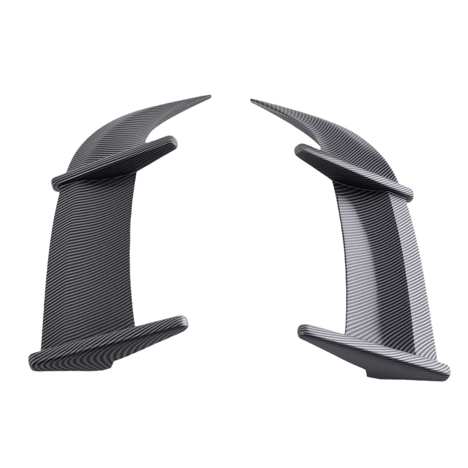 2pcs Rear Roof Trunk Lip Wing Spoiler for Volkswagen Golf MK6 GTI R20 2010-2013