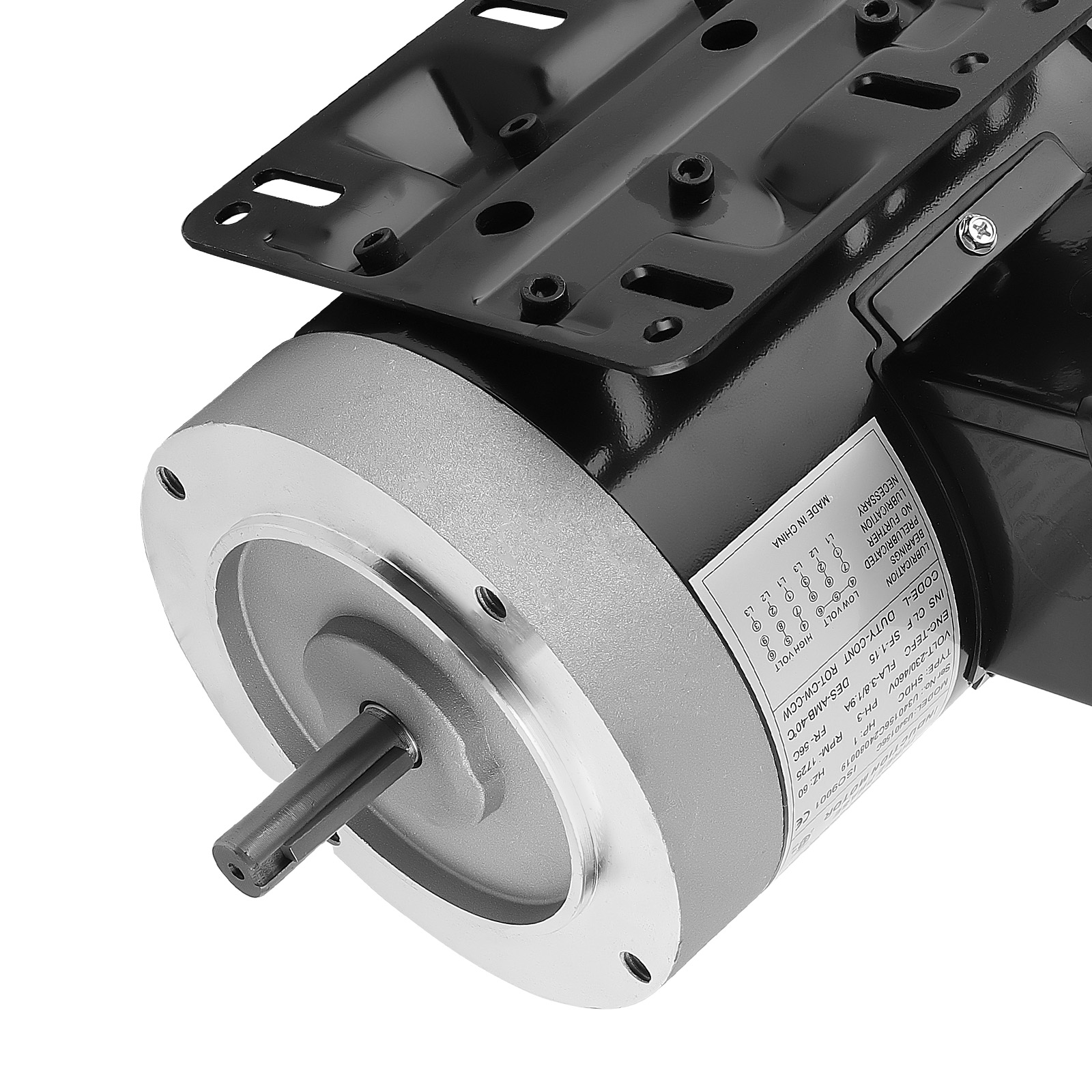 Air Compressor 1HP Electric Motor Three Phase 5/8