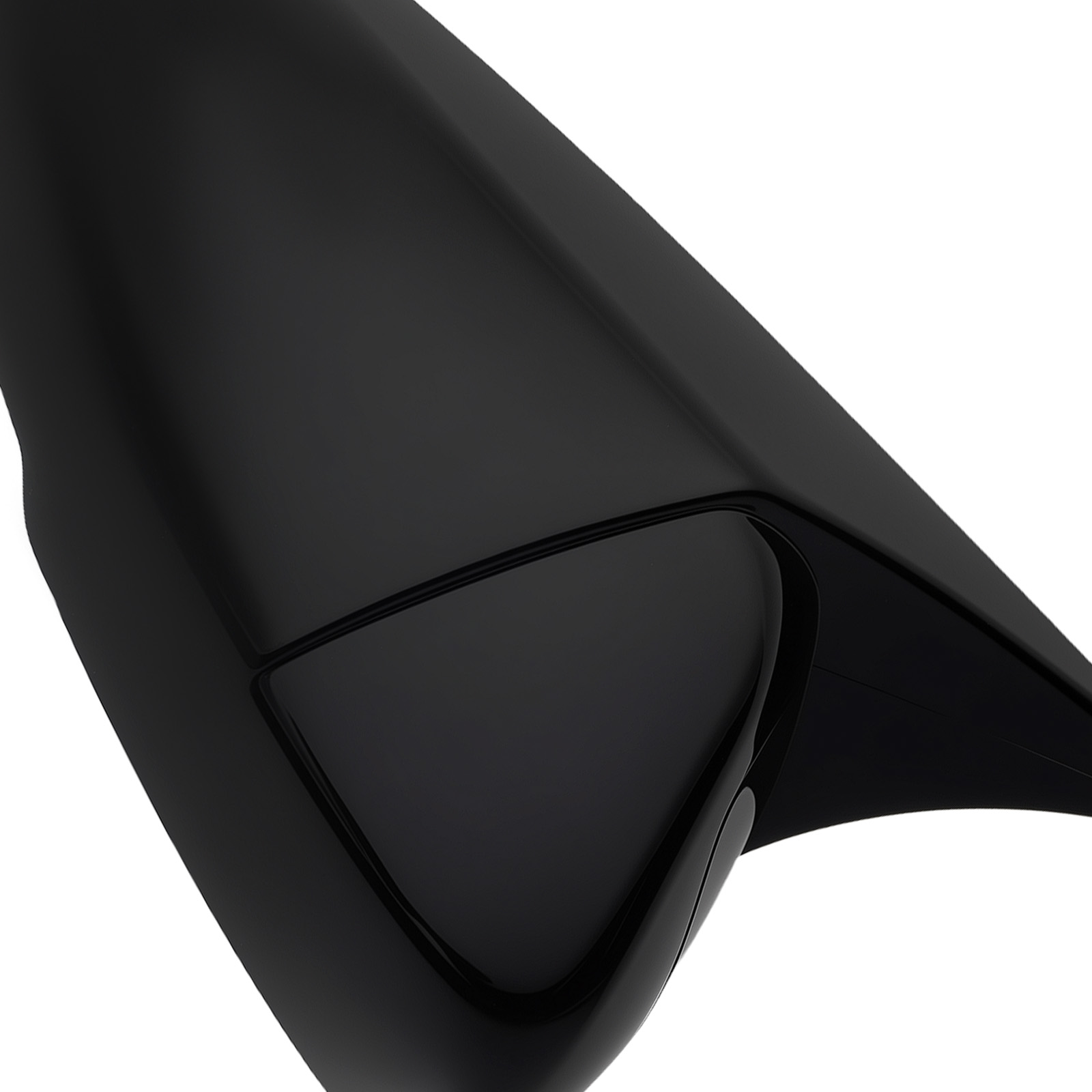 Side Mirror Cover Caps  for Honda Accord 2018-2022 Non-LED Signal LH+RH Black
