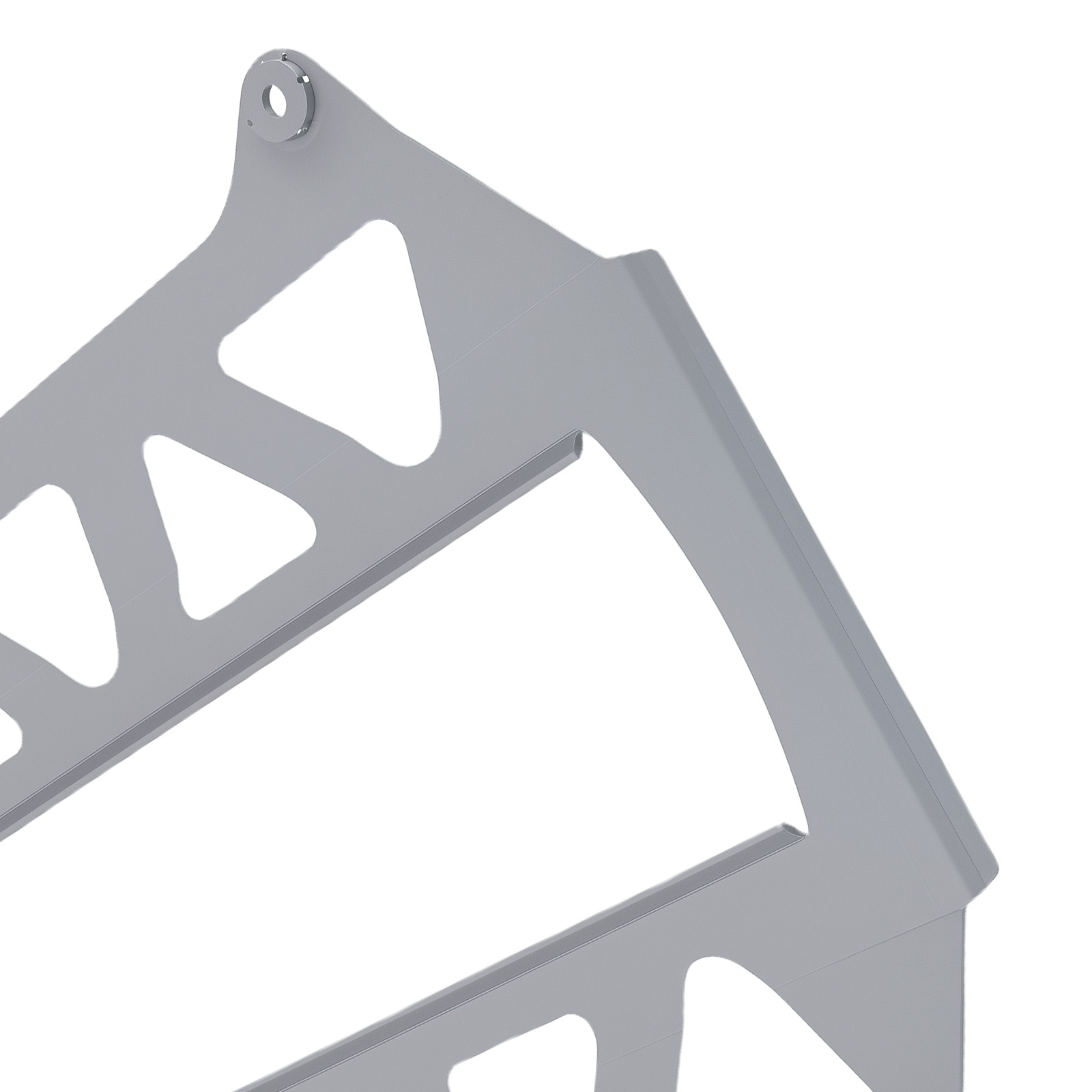 Middle Lower Bar Member Brace Center Power Bracket for Honda Civic 2016-2020