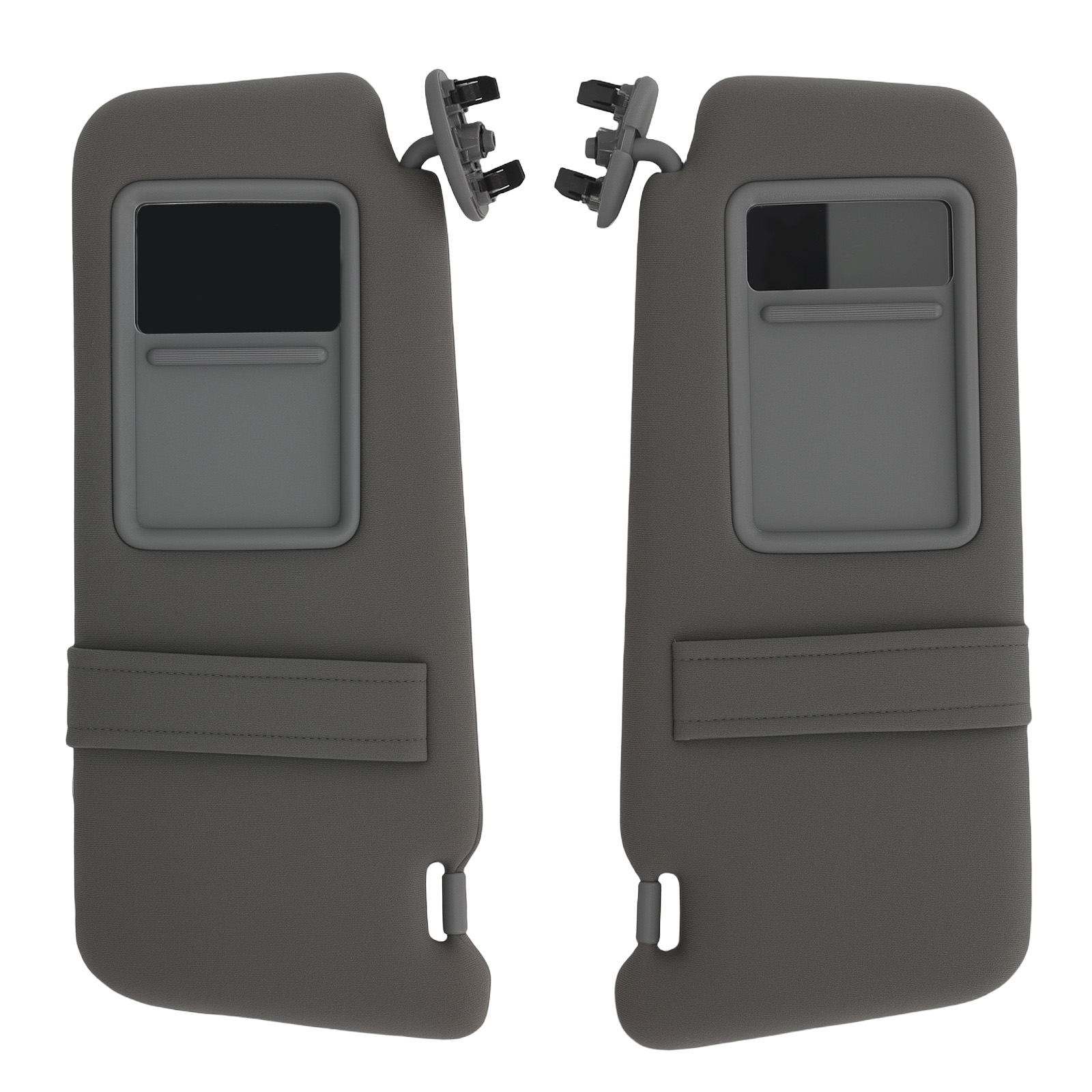 Pair Sun Shade Kit for Toyota Camry 07-11 74320-33B81-B0 Gray Both Sides
