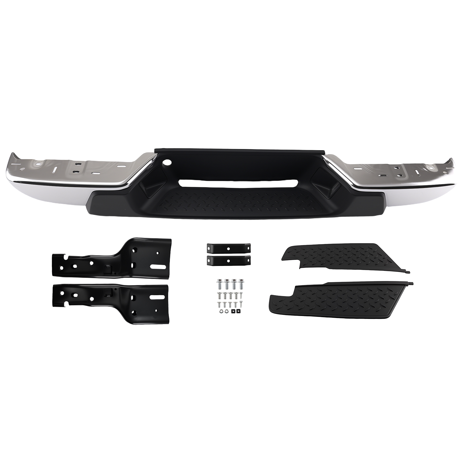 Chrome Steel Rear Bumper for GMC Canyon 2008-2012 GM1103156 20815916 10372899
