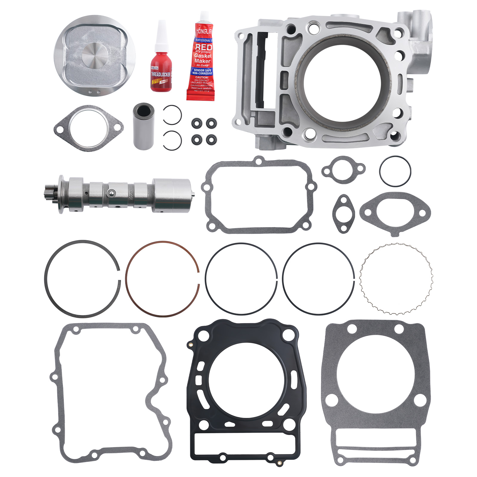 Engine Rebuild Kit Cylinder Piston for Polaris Scrambler Big Boss 500 1997-2012