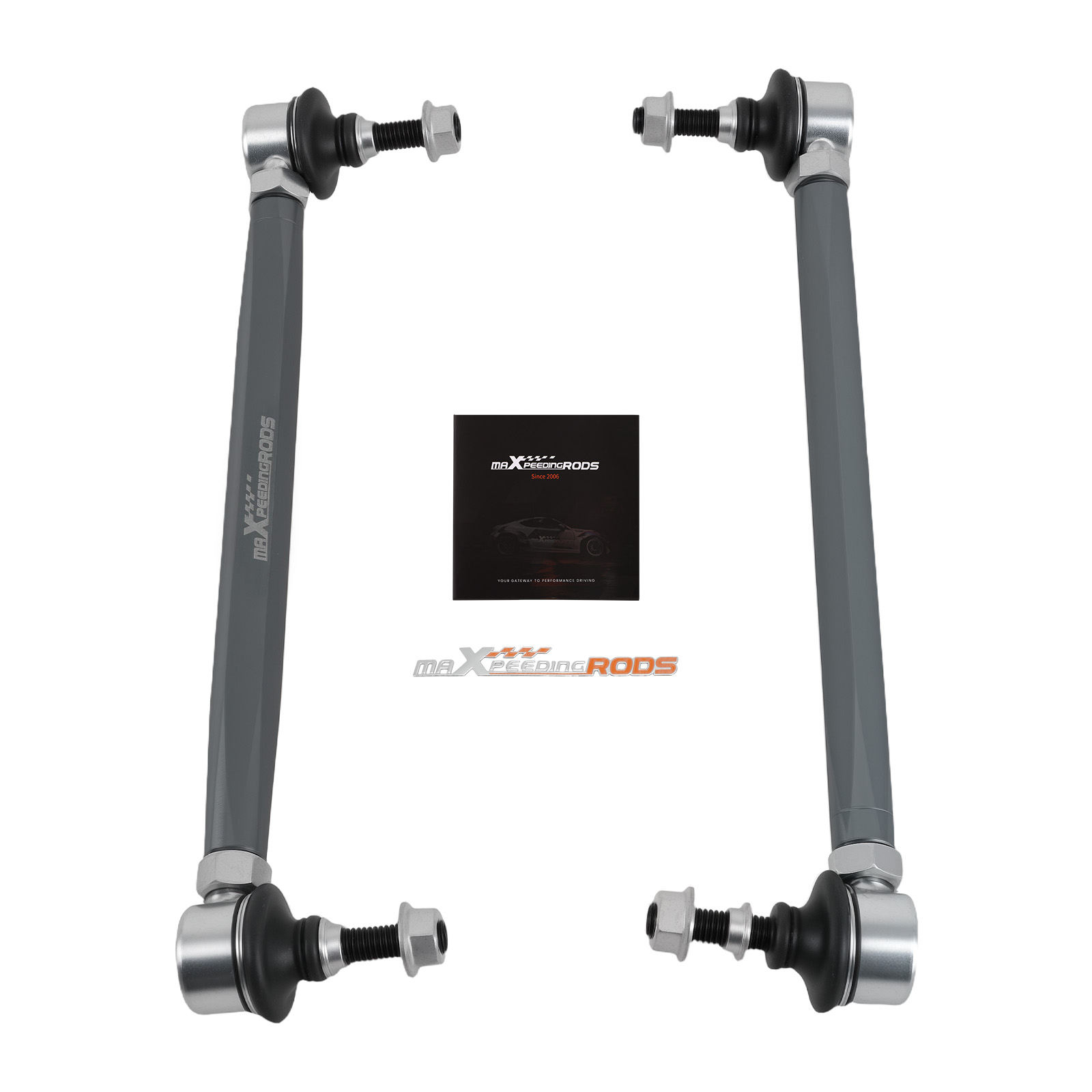 MaXpeedingrods Adjustable Front Sway Bar Links 280-330mm for 16-19 Honda Civic