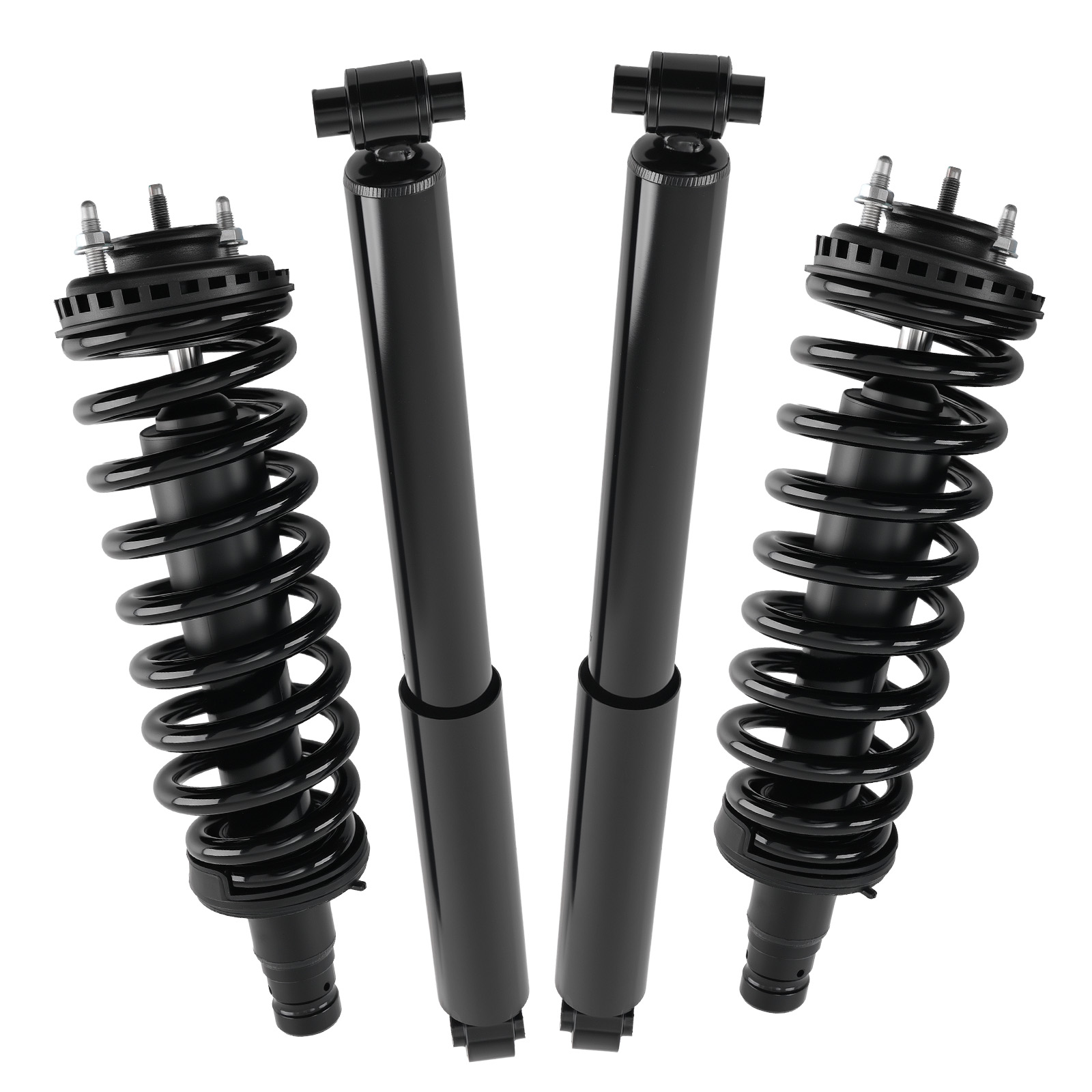 4x Complete Front & Rear Struts Shocks Assy For 2002-2009 GMC ENVOY / XL / XUV