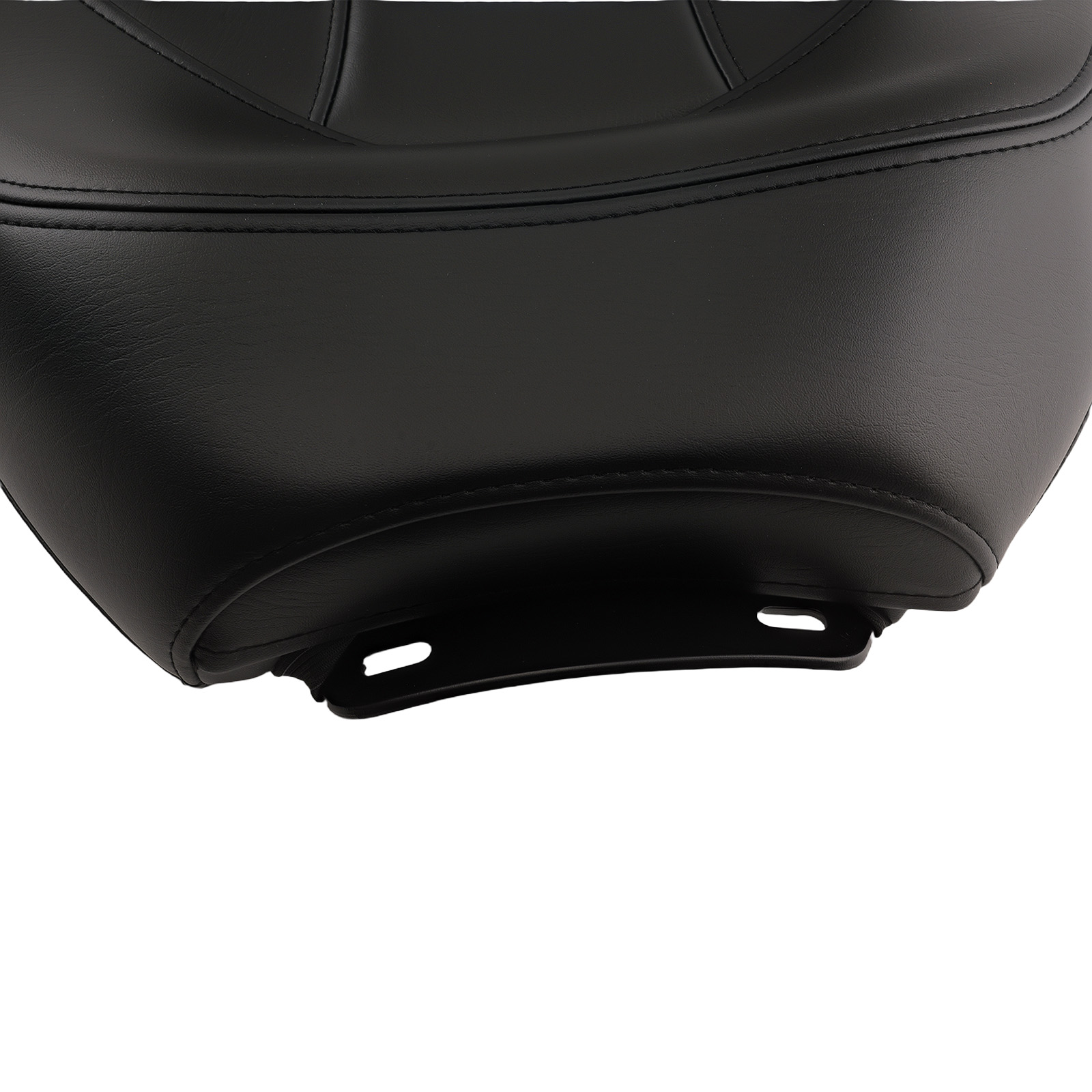 Low Profile Touring Seat for Harley 2009-2024 Black Stitch Two Piece Set