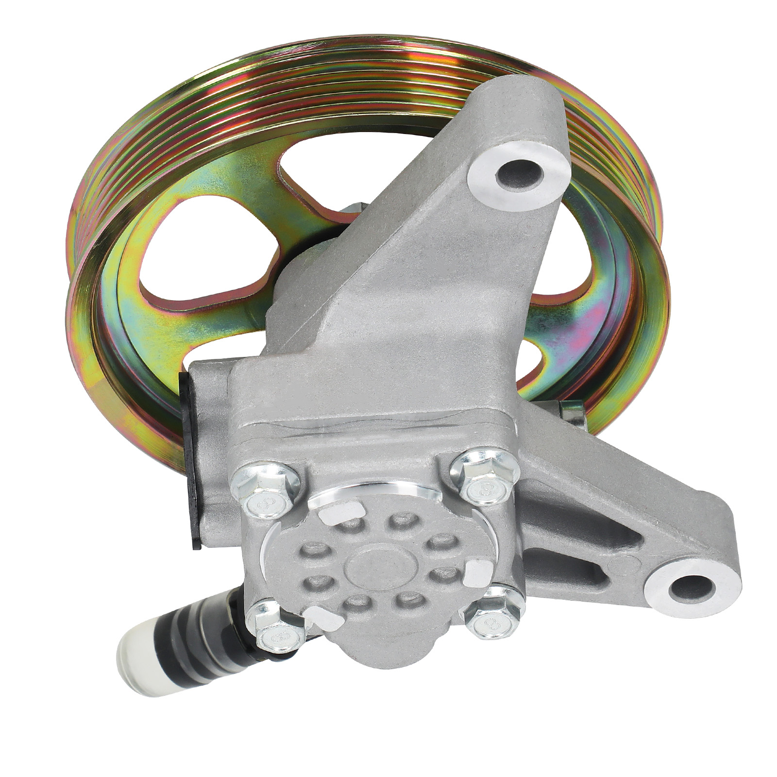 Power Steering Pump w/ Pulley For Honda Ridgeline V6 3.5L 2006-11 36P0855