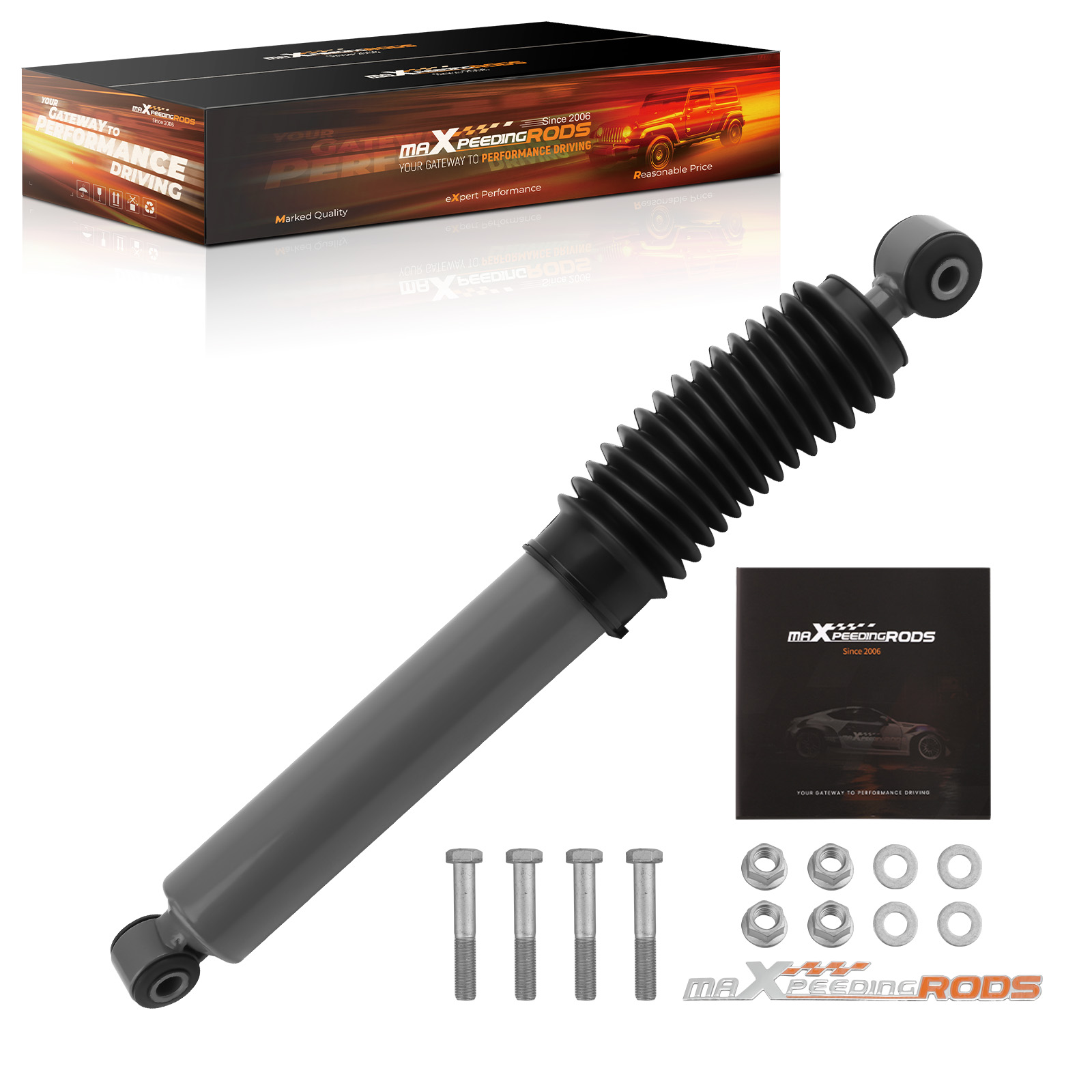 Single Steering Stabilizer for Jeep Wrangler JL/ Gladiator JT 18-25