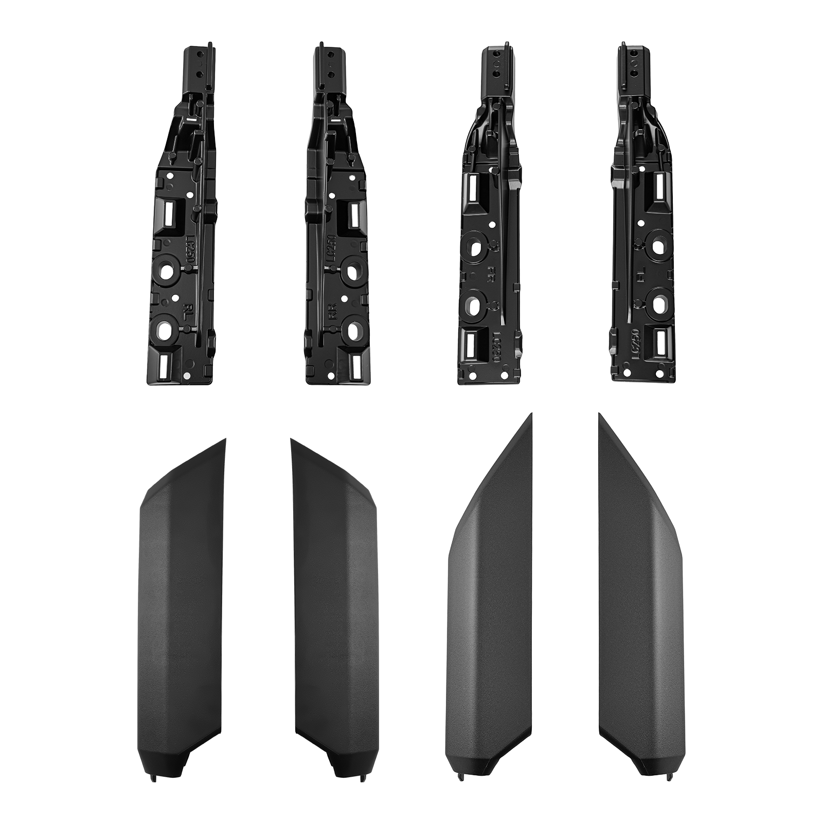 Roof Rack Side Rails Luggage Carrier For Toyota Land Cruiser Prado J250 2024-25