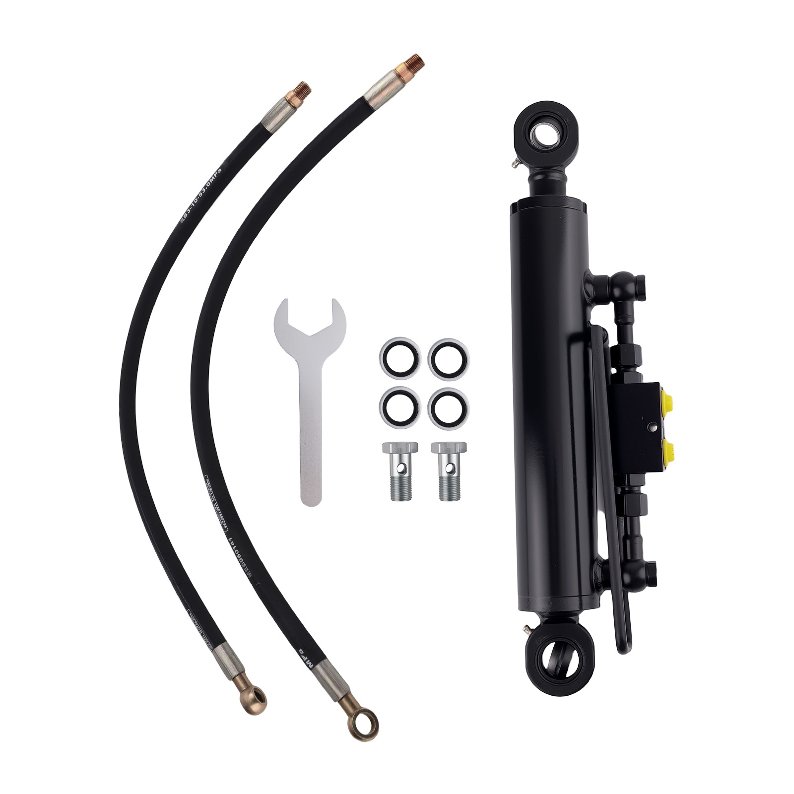 Double-acting Hydraulic Top Link Cylinder w/ Locking Block 16 1/8-22 7/16''