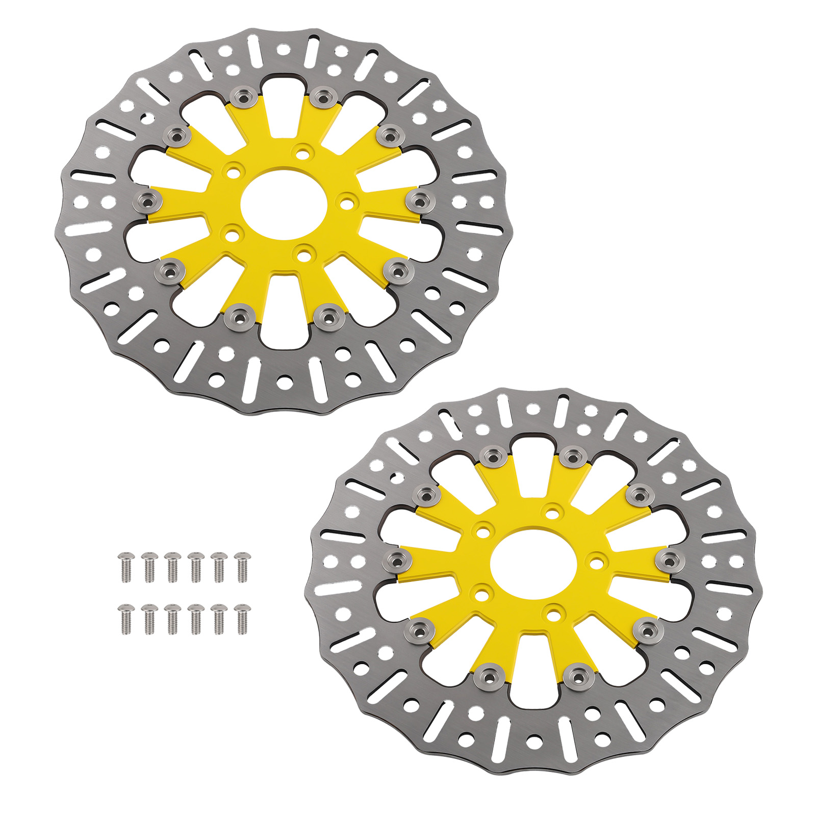 Pair of Front Floating Brake Disc 11.8