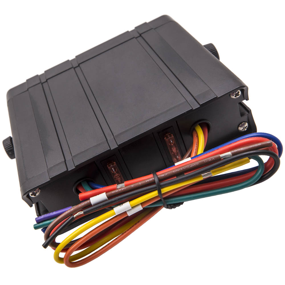 Car Marine Boat 80A Rocker Switch Box 6-Gang Rocker Switch Panel