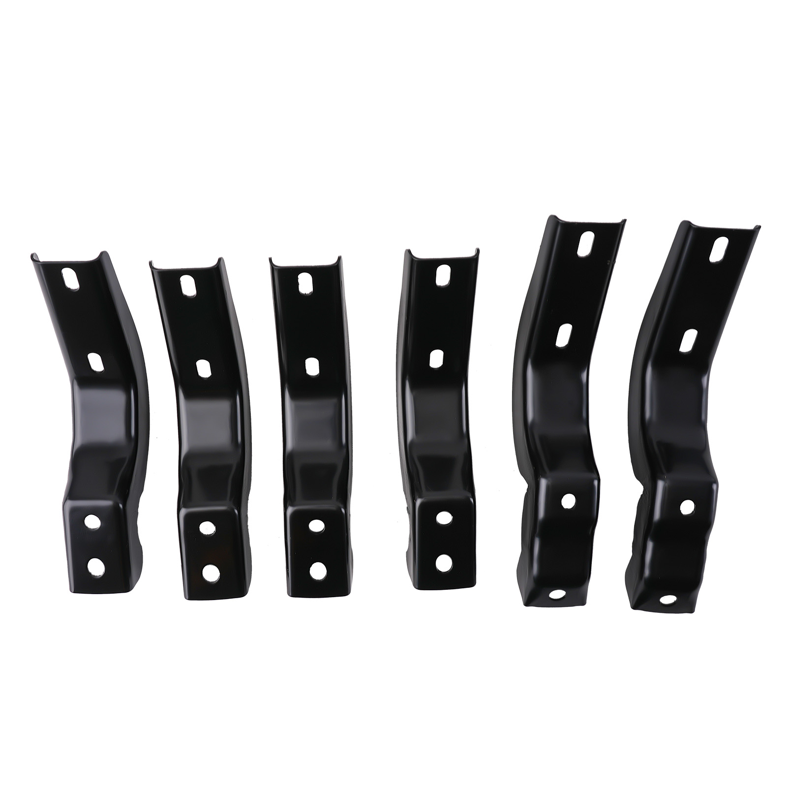 Aluminum Running Board Steps for Toyota Land Cruiser 24-25 Black Side Step Kit