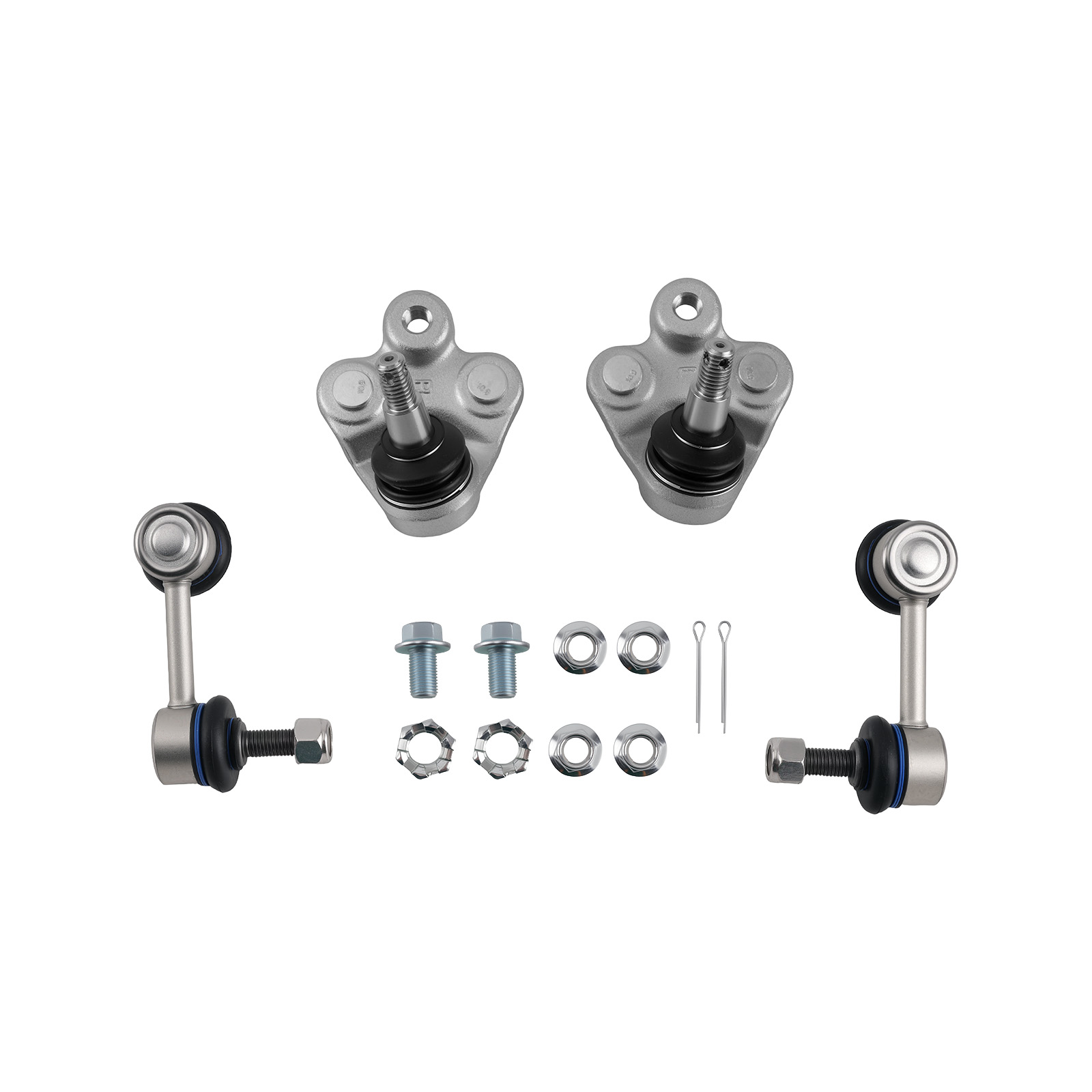 6x Front Lower Control Arms Sway Bar Links for Honda Civic 2006 2007-2011 1.8L