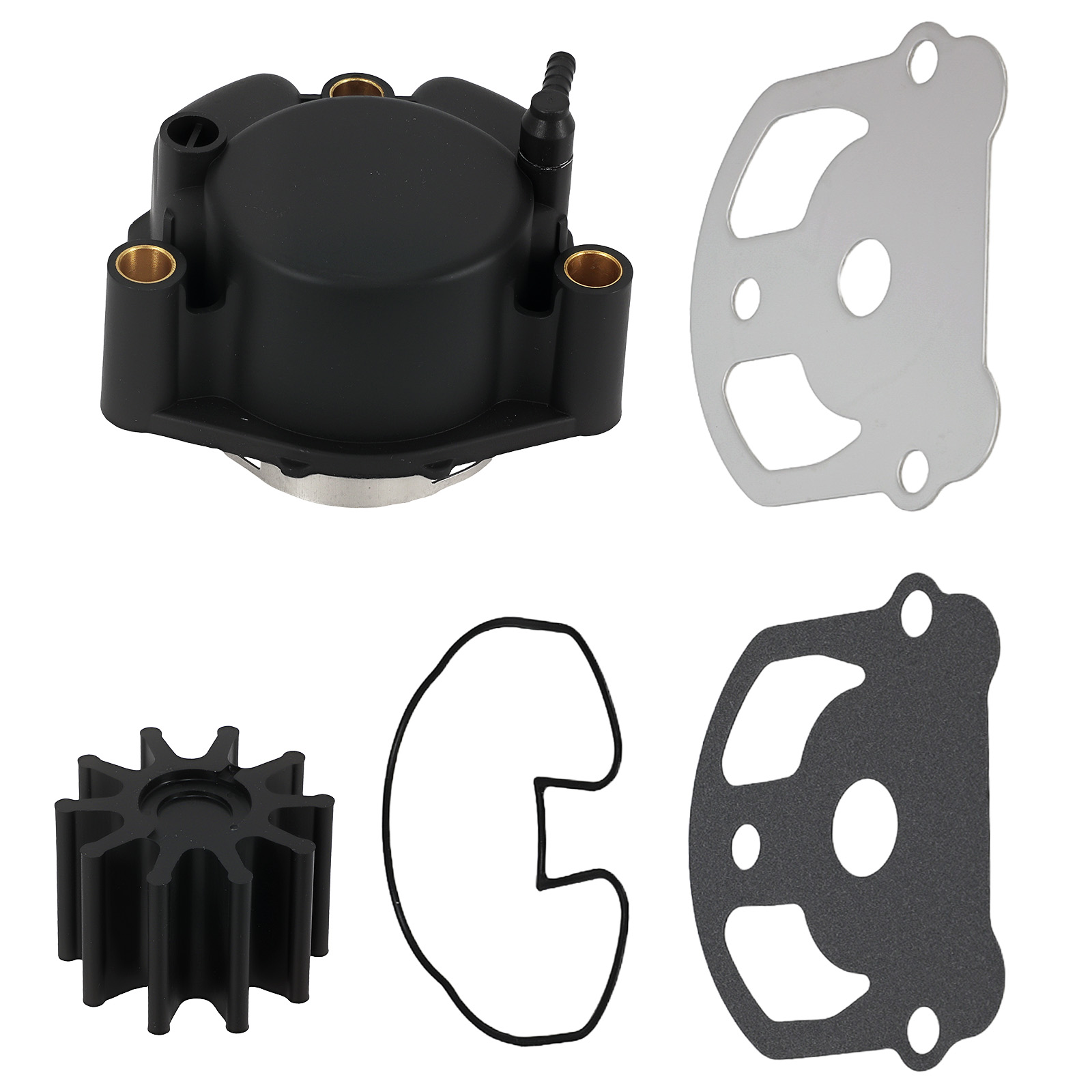 Water Pump Rebuild Kit with Impeller Housing for OMC Cobra 984461 984744 18-3348