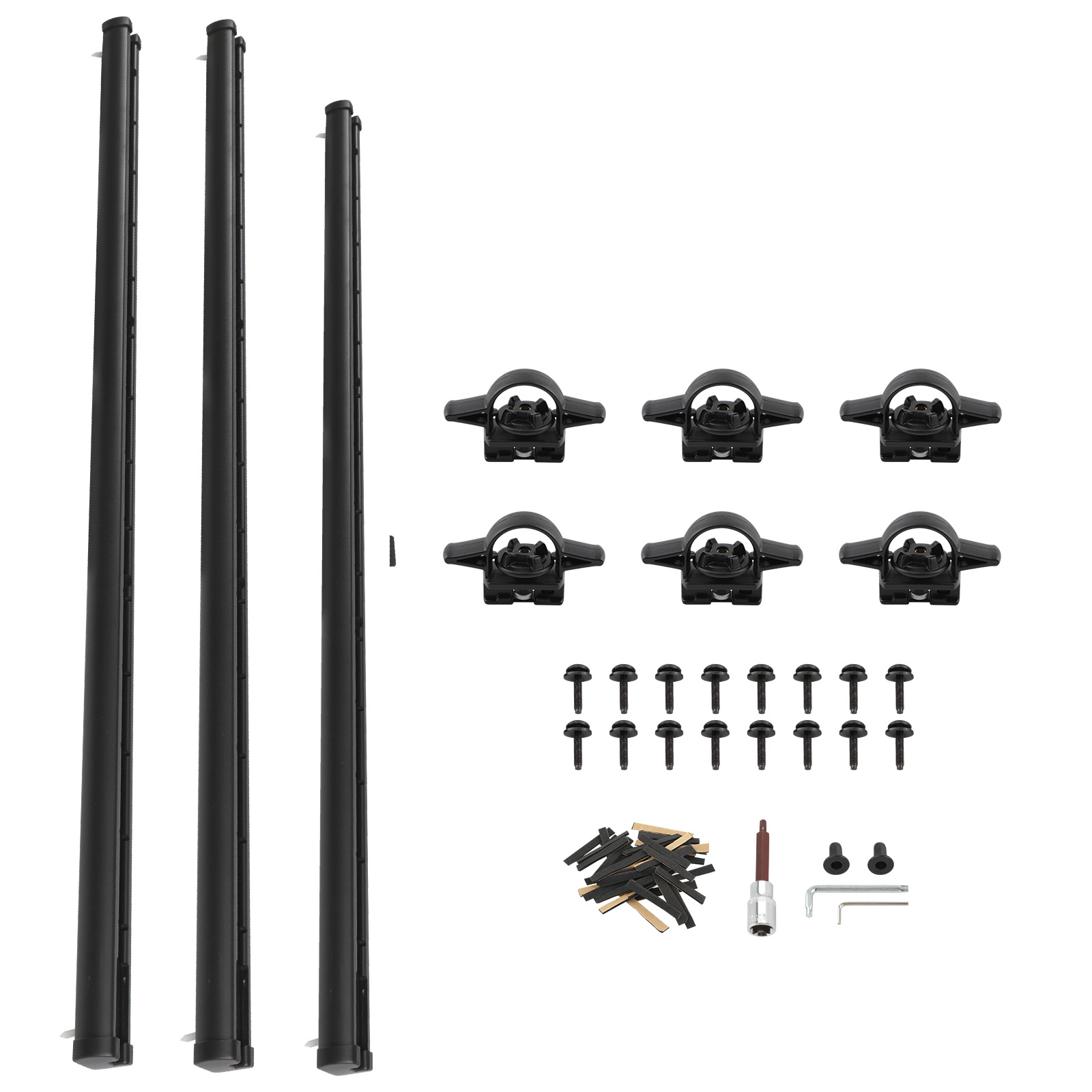 Trail Rail System Tie Down Rail for Jeep Gladiator 82215956 Utility 2020-21