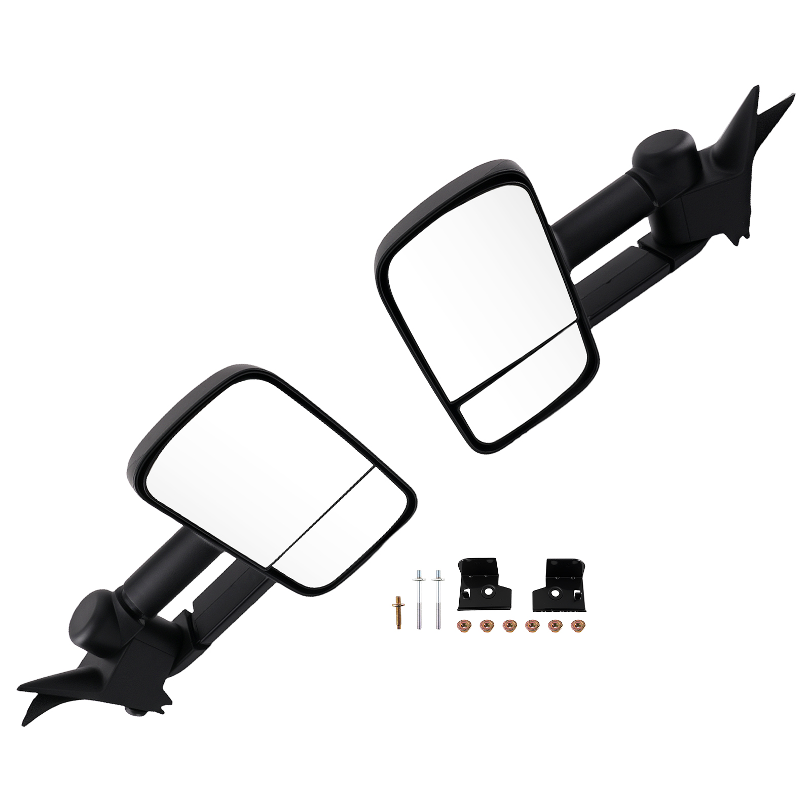 Manual Mirror Set for Chevy C/K 1500 2500 3500 1988-1998 Left Right