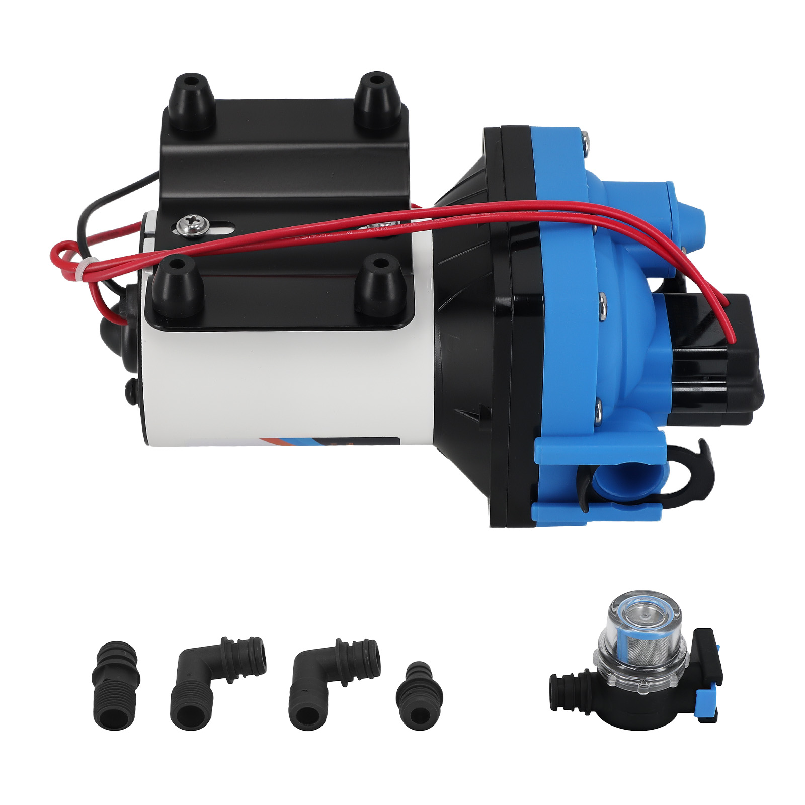 12V Marine Water Pump for RV Boat Yacht Agricultural 3.5GPM 55PSI Car Wash