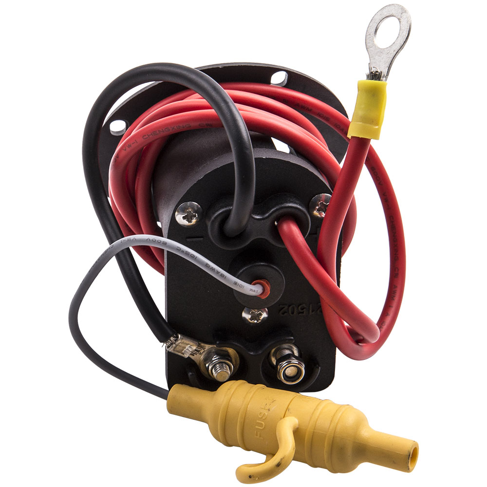 48 Volt DC Charger Receptacle &amp; Fuse Kit For CLUB CAR DS