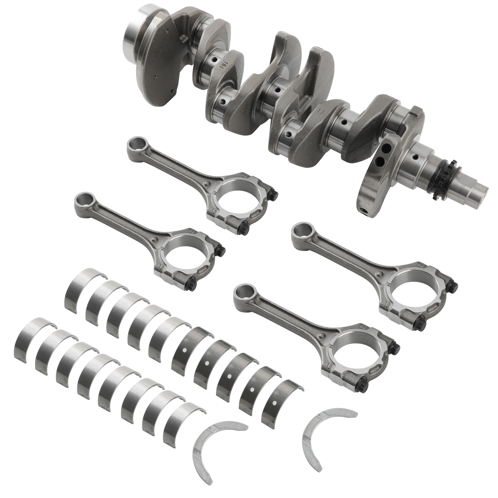 G4FD 1.6L Engine Crankshaft Connecting Rods w/ Bearing Set For Hyundai Kia Soul