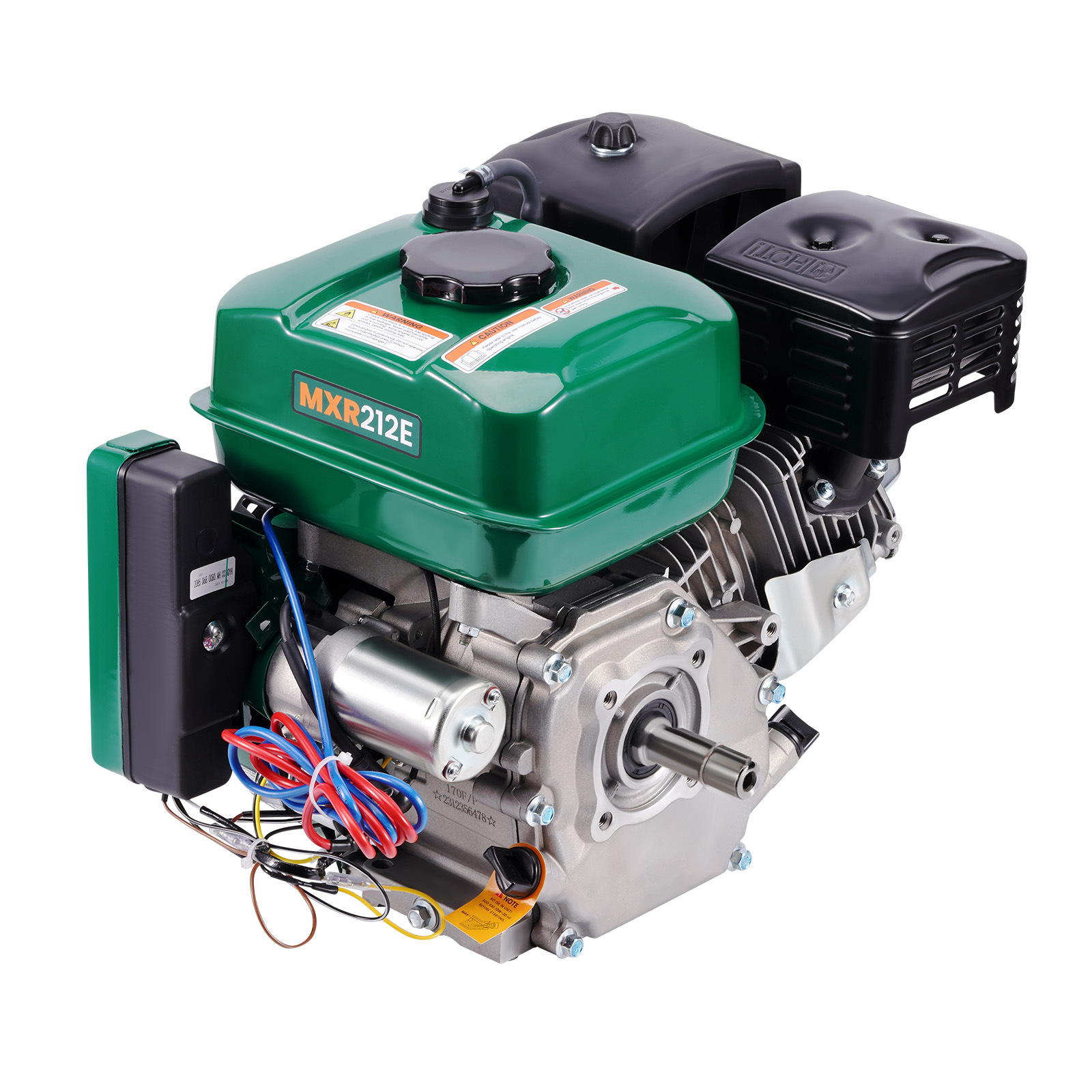 7HP Engine Motor Horizontal Electric Start Gasoline 212cc 4-Stroke Go Cart