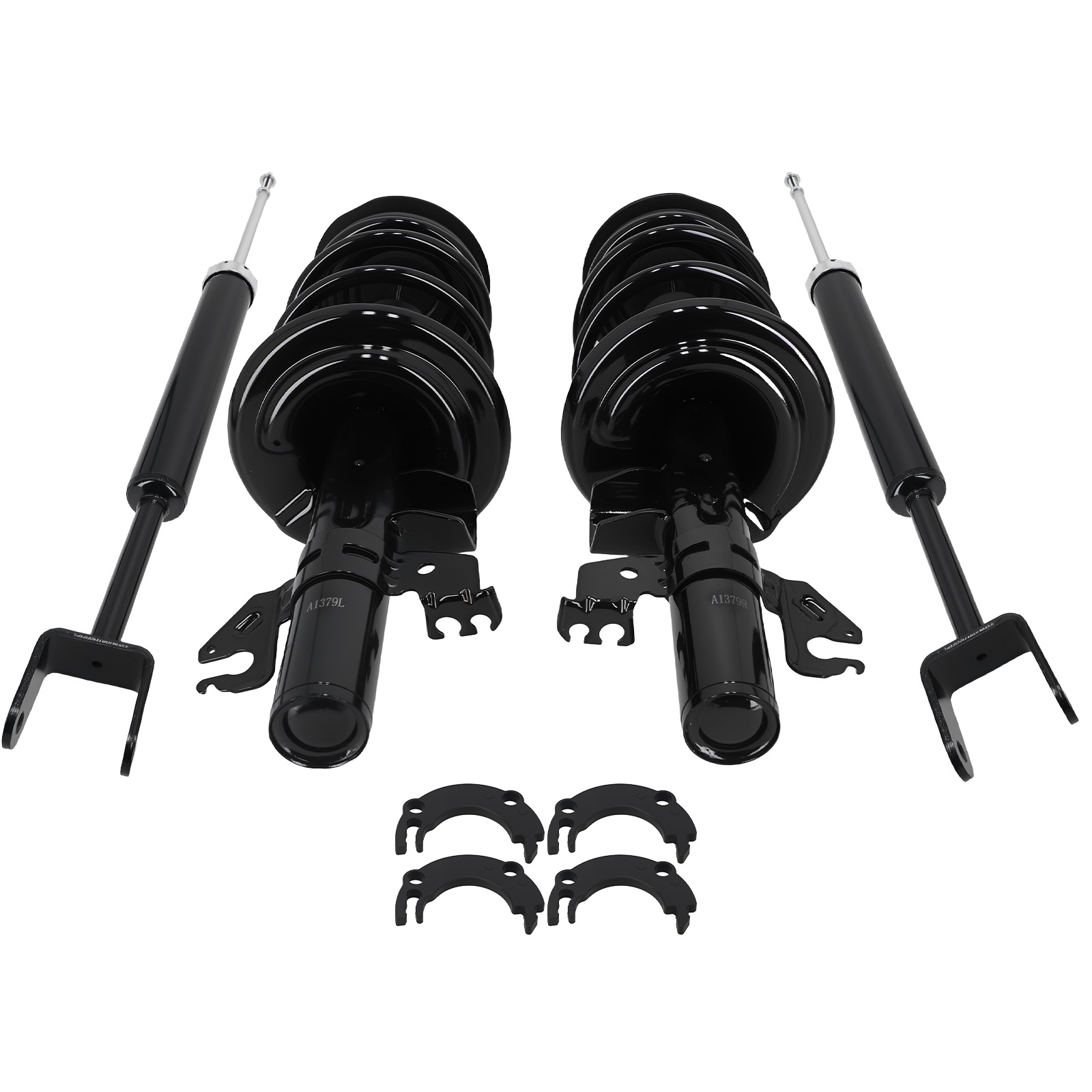 Front & Rear Struts w/ Coil Springs for Dodge Dart 2013-2016 1.4L 2.0L 2.4L