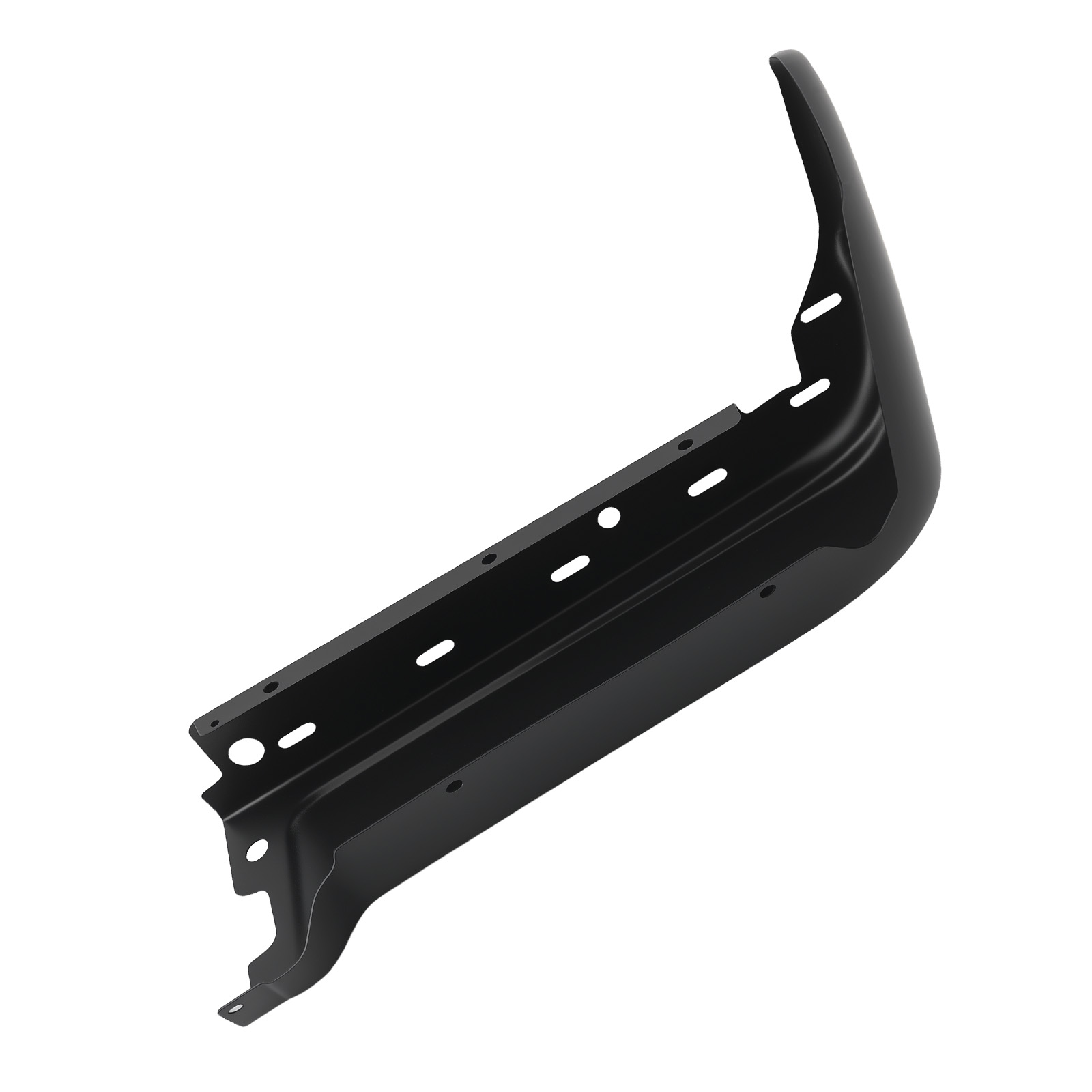 Left Rear Black Bumper End for Ford F-150 2009-2014 FO1102375 Steel