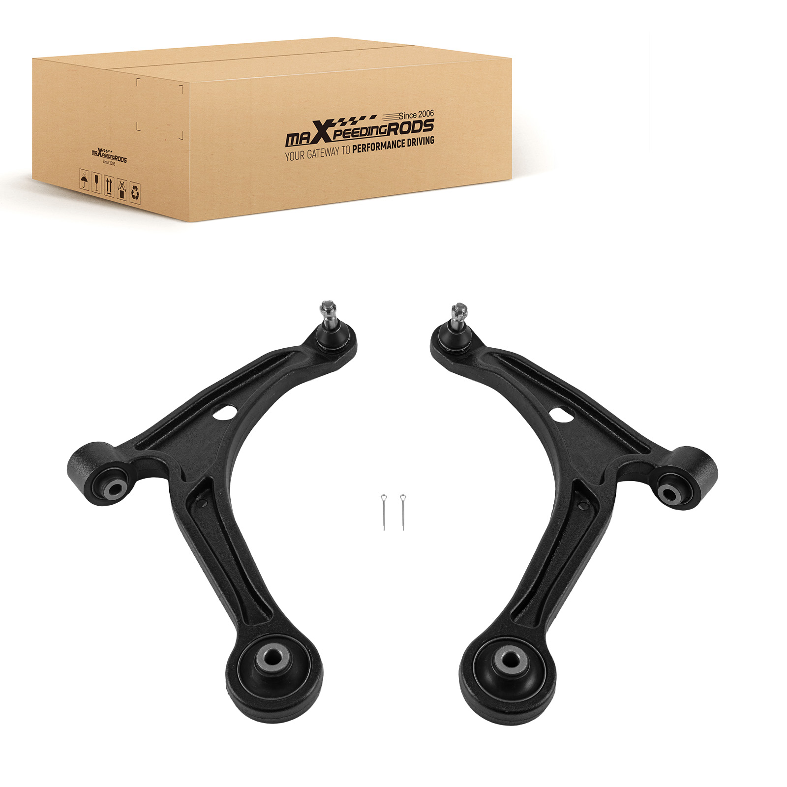 2pcs Suspension Front Lower Control Arms Kit for Acura MDX 2001 - 2006 3.5L V6