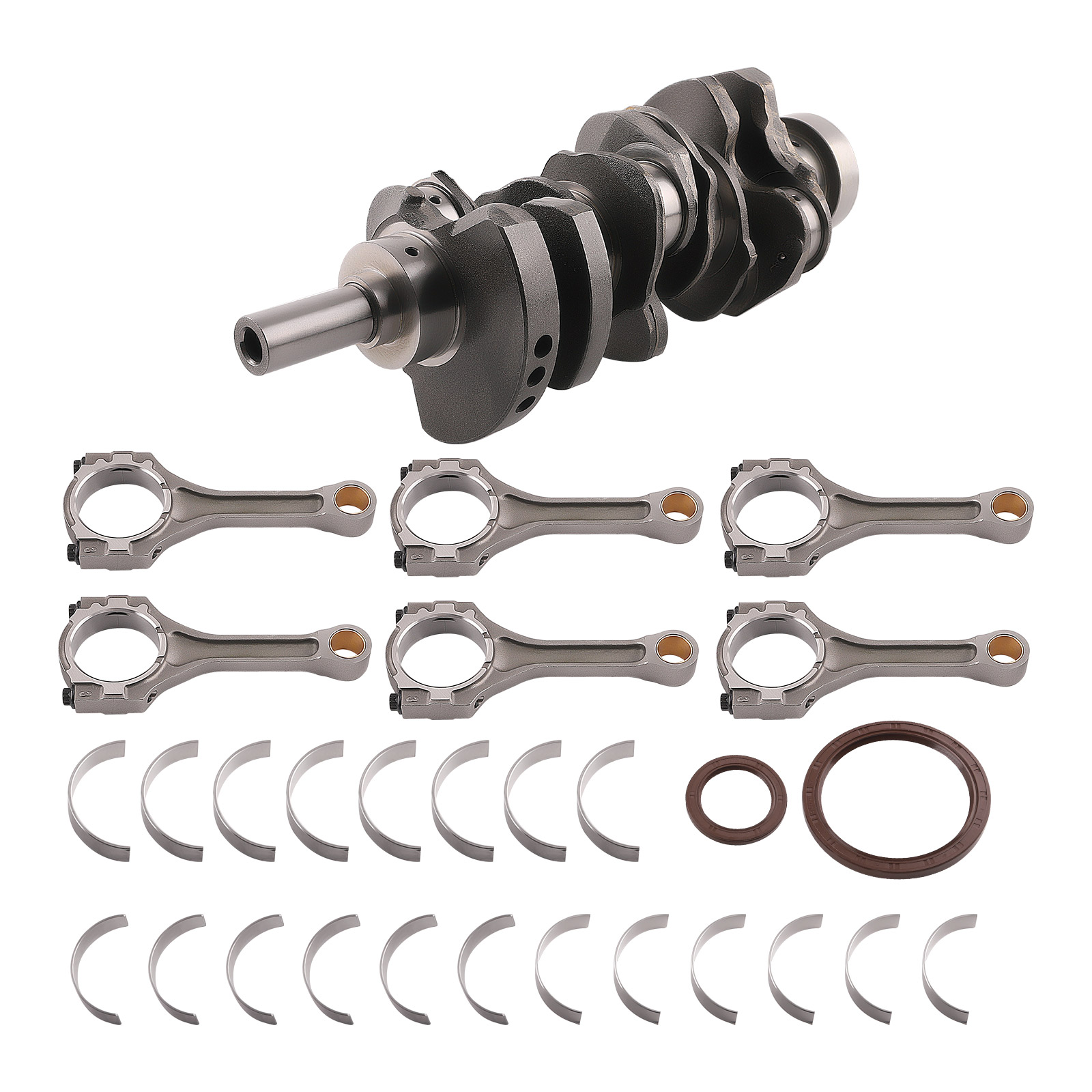 G6DH 3.3L Engine Crankshaft Con Rods & Bearings Set For Hyundai Azera Kia Sedona