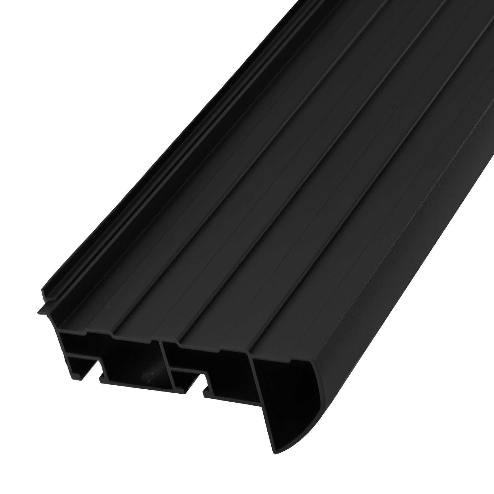 Non-Slip Running Board Side Step for Ford Explorer 2020-26 Black Aluminum Alloy