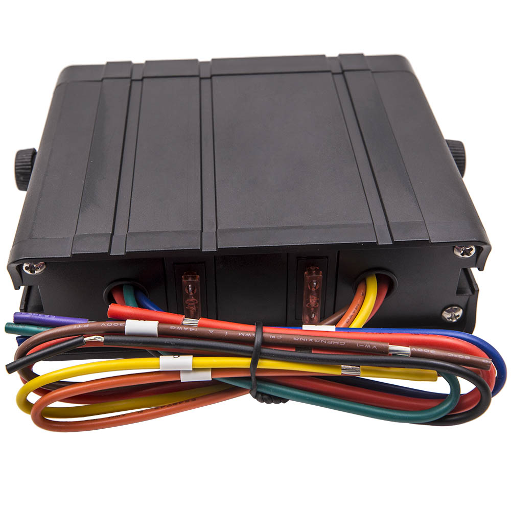 Car Marine Boat 80A Rocker Switch Box 6-Gang Rocker Switch Panel