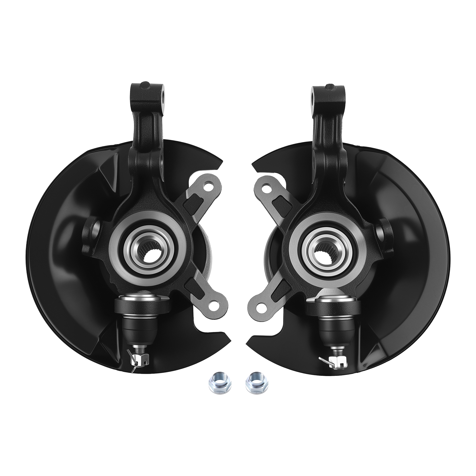 Front Complete Steering Knuckle Wheel Hub Kit for Honda Civic L4 2001-02 698478