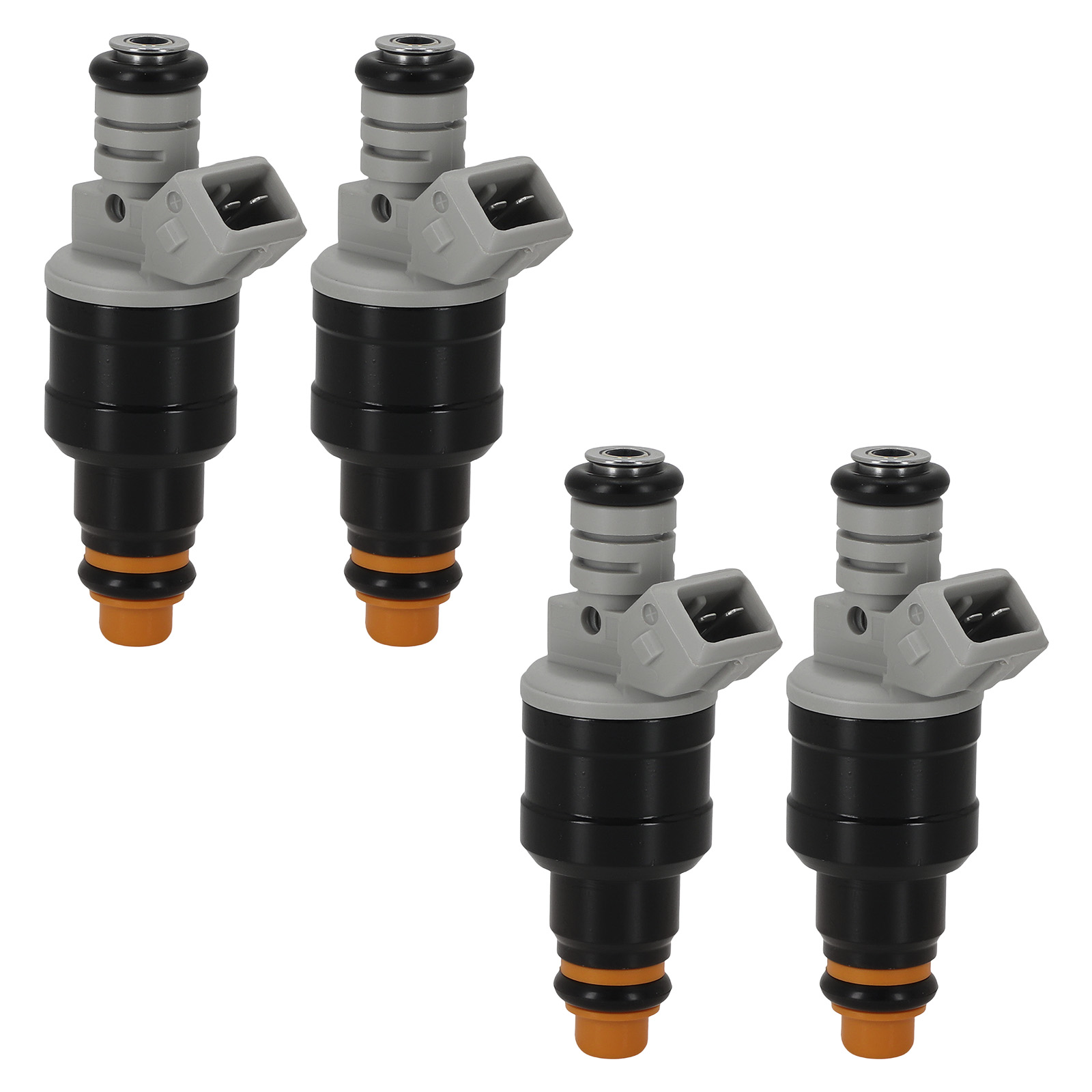 Set of 4 Fuel Injector for Mazda B2500 2.5L L4 1998-2001 F87E-9F593-D2B F87E-D2A
