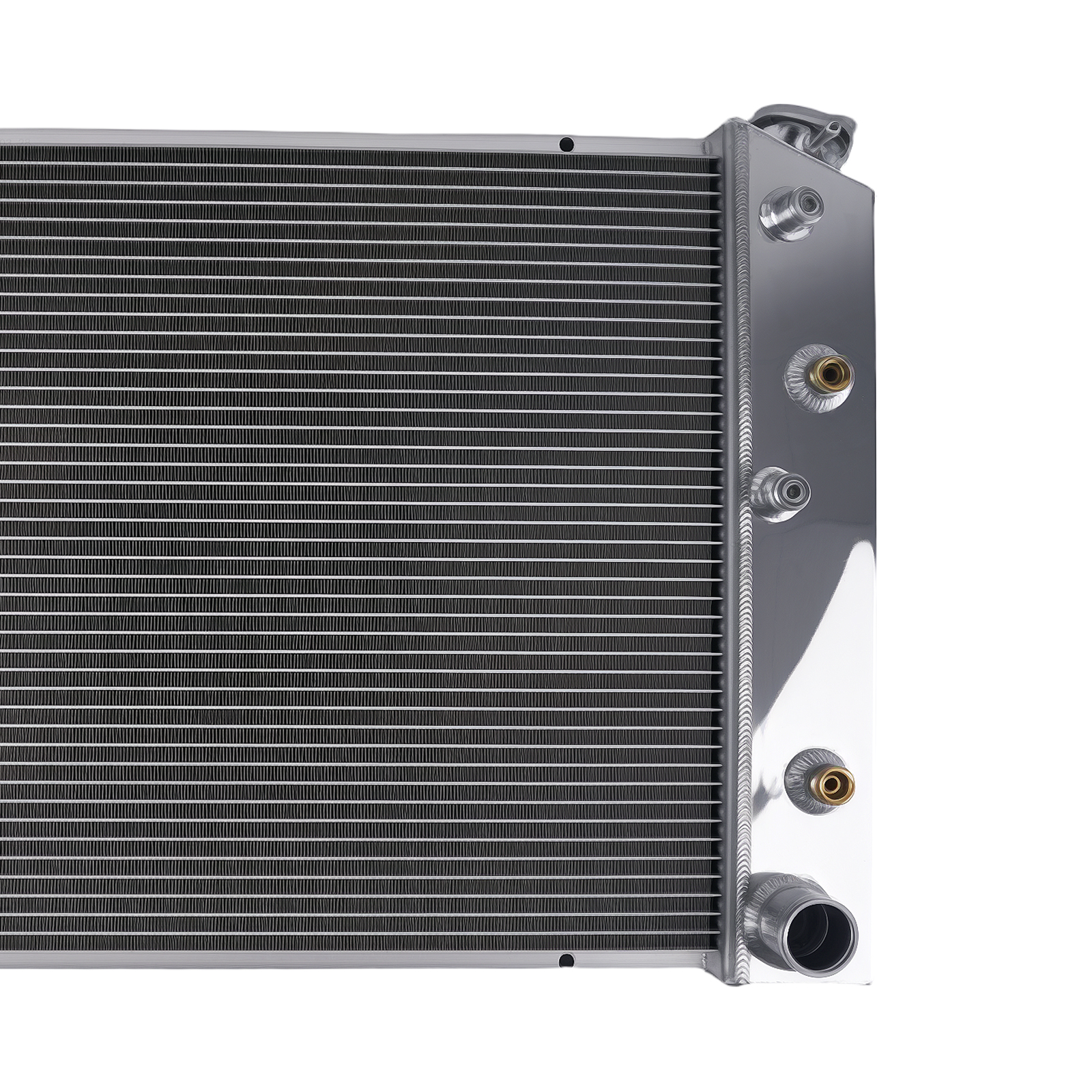 4 Row Aluminum Radiator for Cadillac Seville 5.7L V8 1976-1979 CU162 Cross Flow