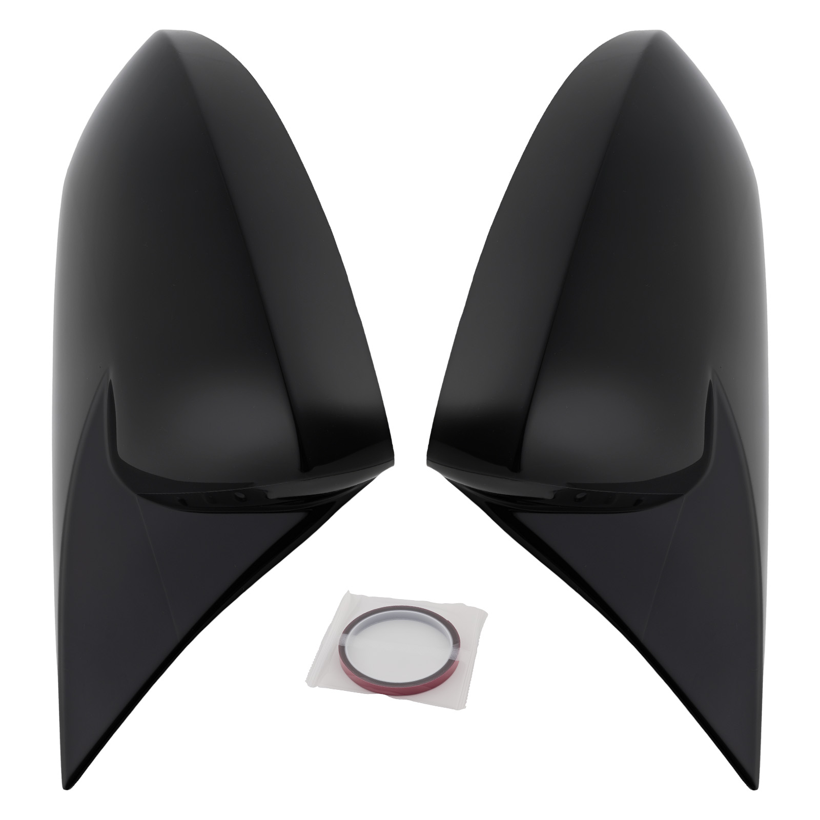 ABS Mirror Cover Caps Gloss Black for Toyota Corolla 19-22 Side Trim Left Right