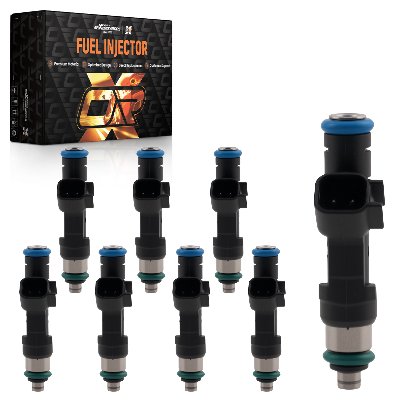 8PCS Fuel Injectors for  Lincoln Ford F-150 F-250 F-350 Super Duty 5.4L V8 07-10