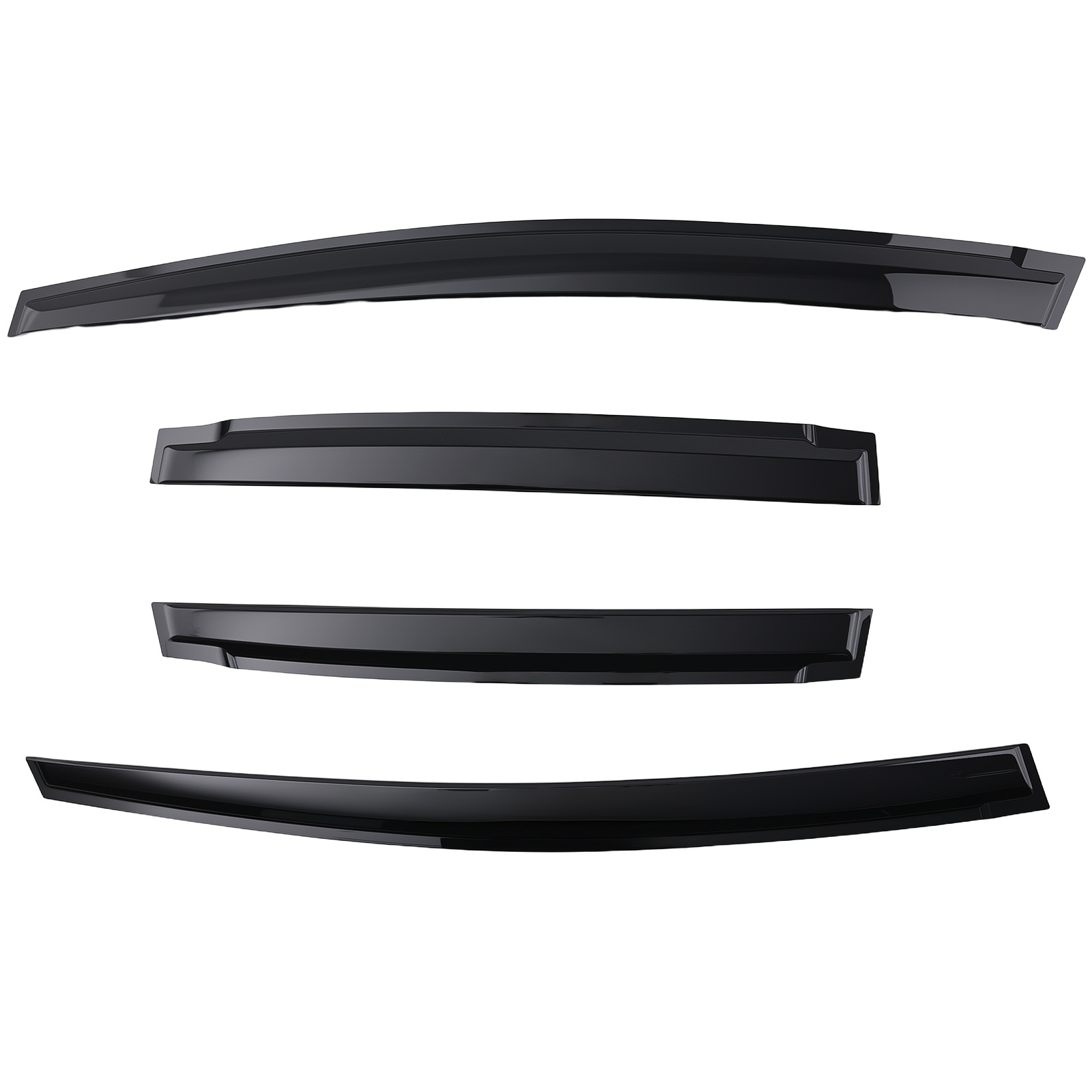 Rain Guard Wind Deflectors for Honda 2007-2008 Window Visor 4Pcs Acrylic