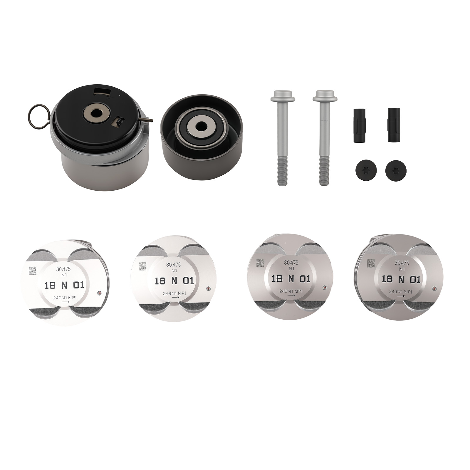 Pistons Rods Bearings & Gasket Set for Chevrolet Sonic 1.8L 2013-2018 New