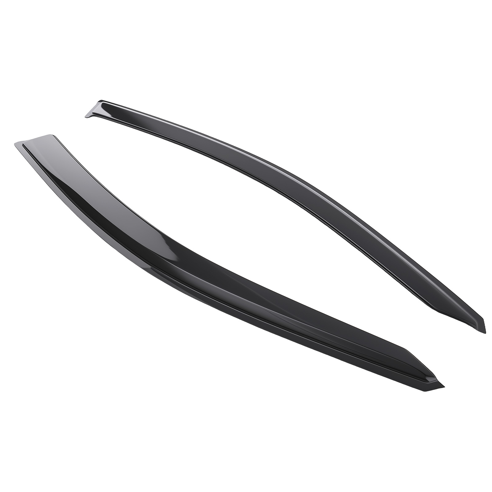 Window Rain Guard for Subaru WRX 2015-2021 Wind Deflectors Visor Black 4Pcs