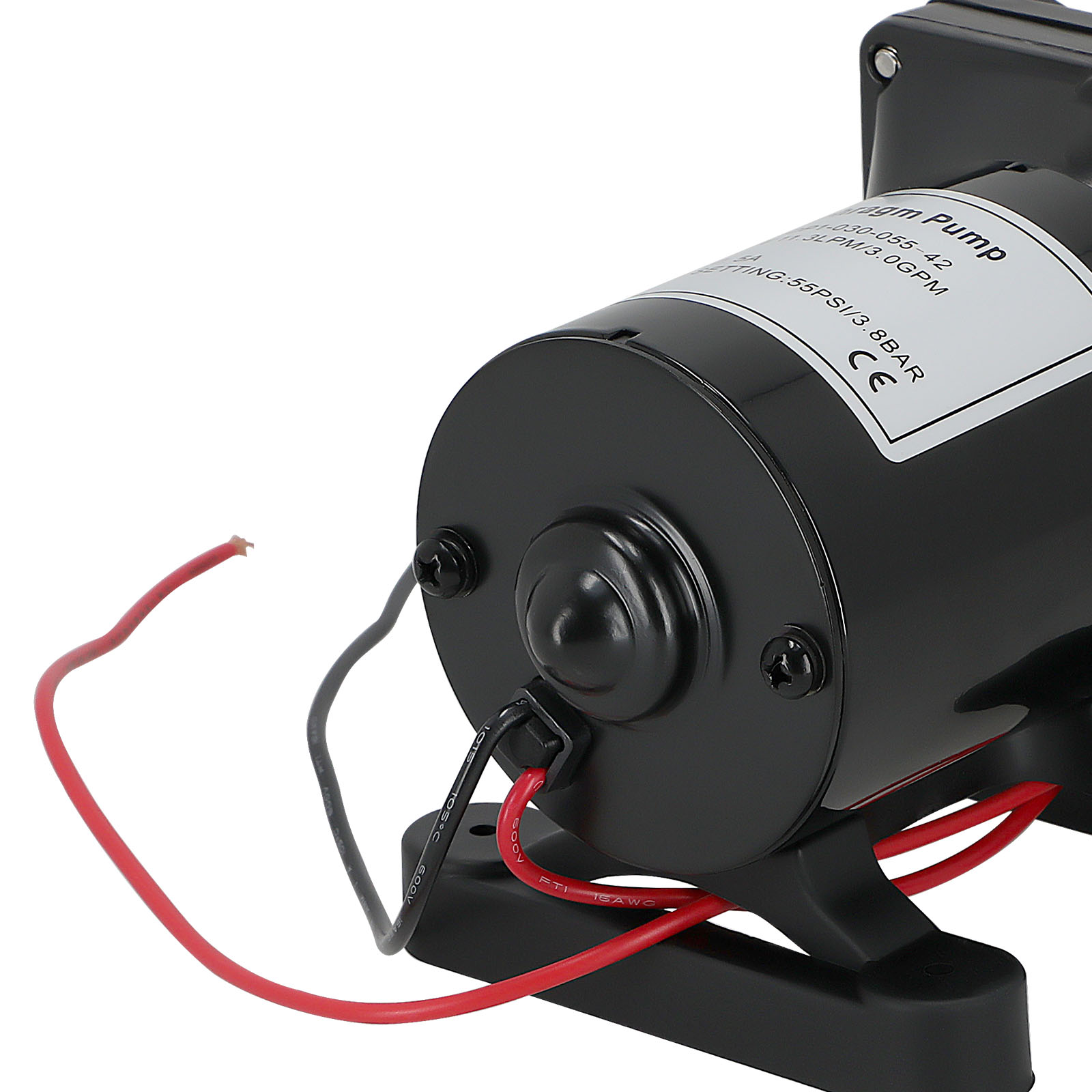 12V 3.0 Gpm RV Water Pump with Strainer For Camper 4008-101-A65 4008-101-E65