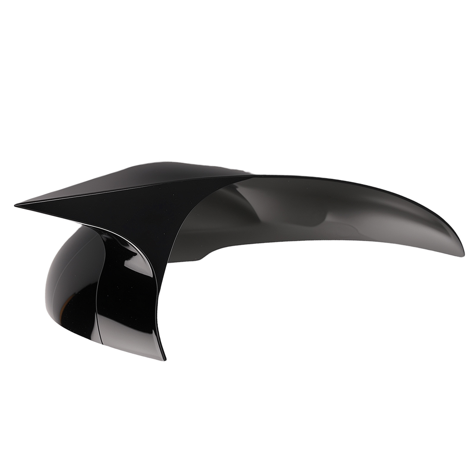 Mirror Cover Protection Kit for Kia K5 2021-2025 Gloss Black ABS Left Right Pair