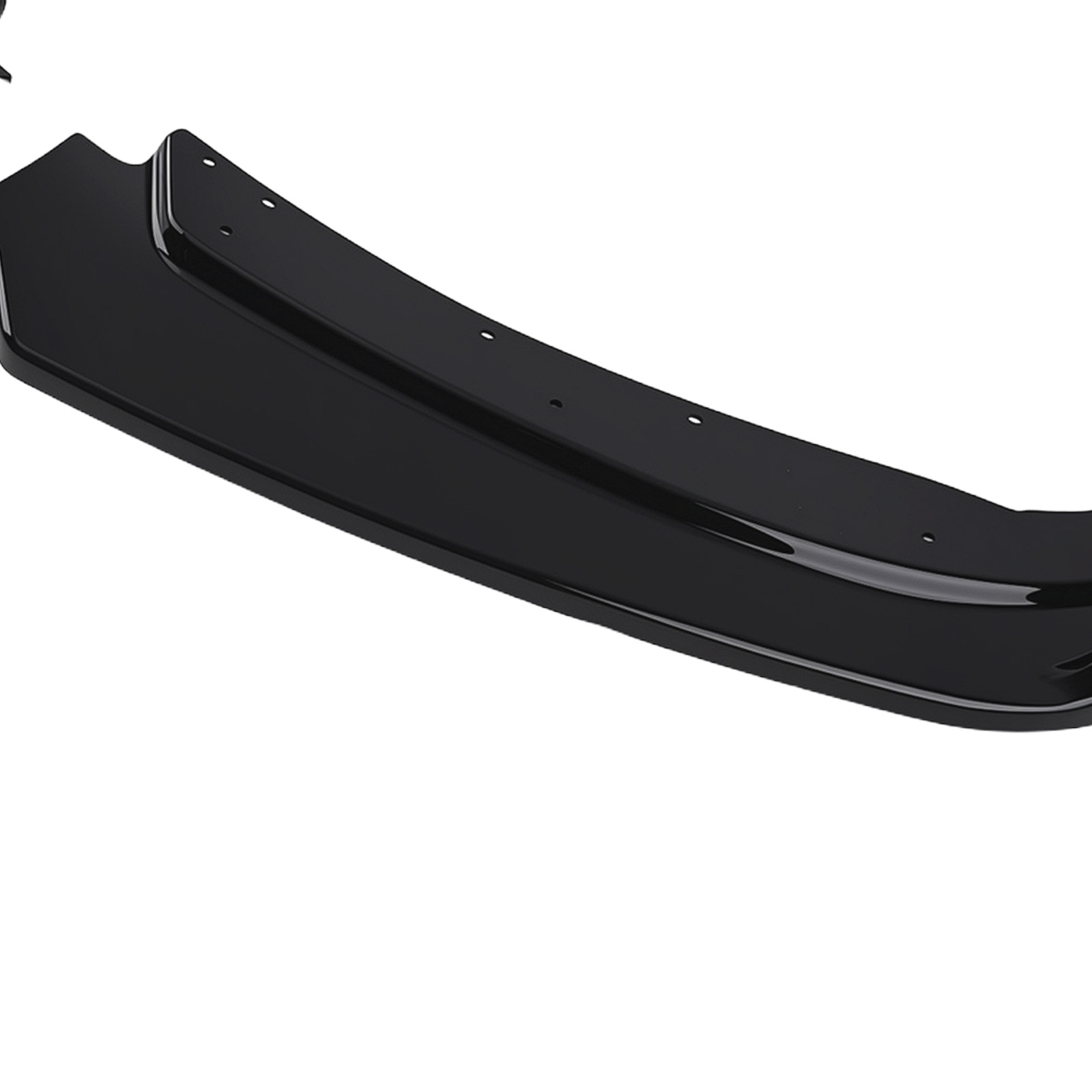 Gloss Black Front Bumper Splitter Spoiler Lip Kit For BMW F30 Base 2012-2015