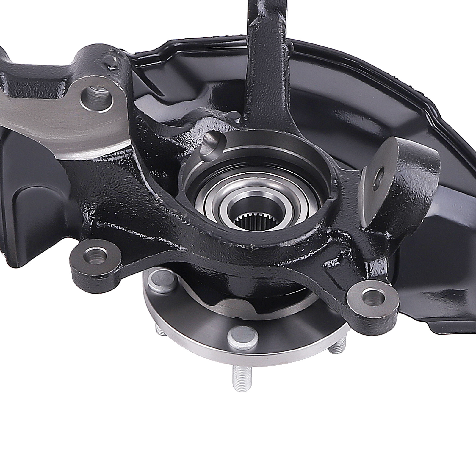 2* Steering Knuckles+ Wheel Hub For Toyota Sienna AWD 2004 2005 - 2010