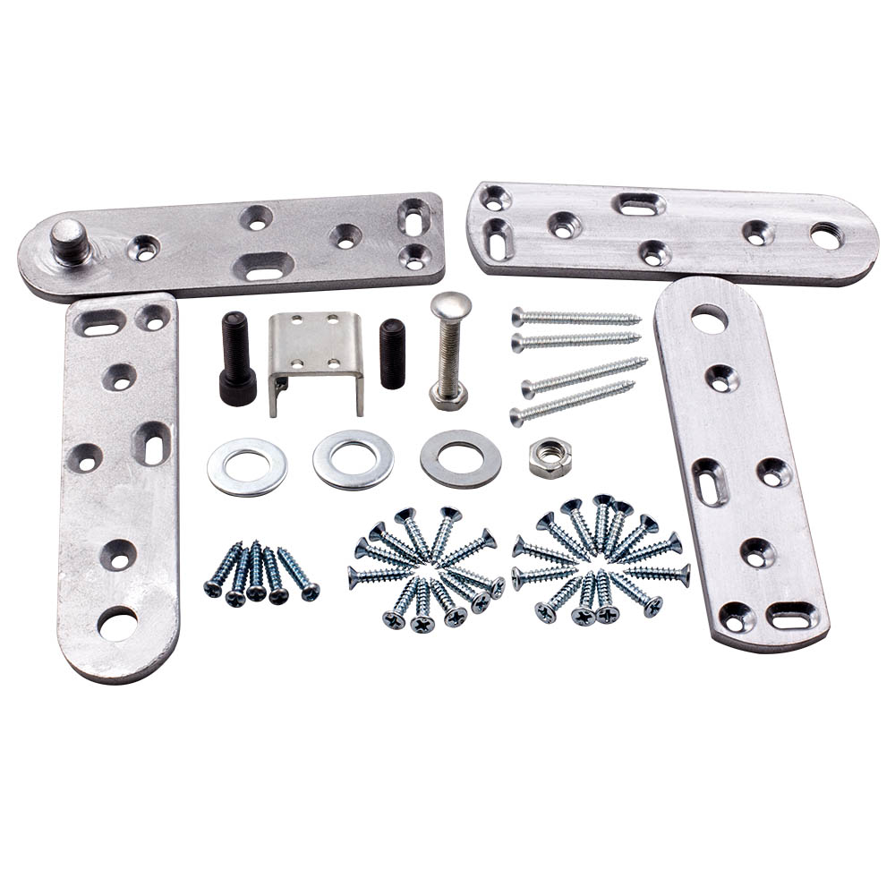 Hidden Bookcase / Secret Door - Pivot Hinge Kit w/ Support Foot