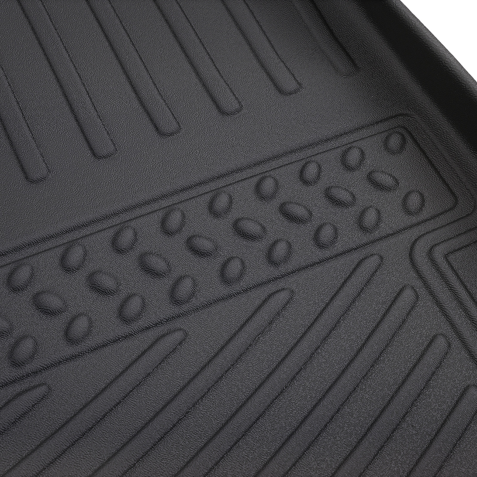 Carpet Floor Mats for Hyundai Santa Fe 5 Seat 2021-2023 TPE Rubber Waterproof